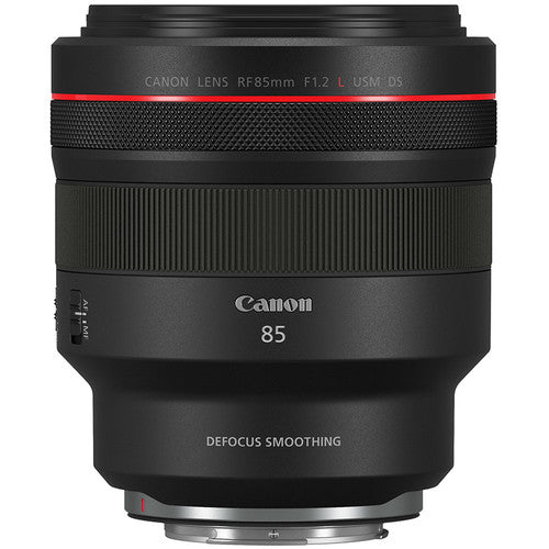 Canon RF 85mm f/1.2L USM DS Lens Bundle with 32GB Memory, Tripod, Bag, and More Canon