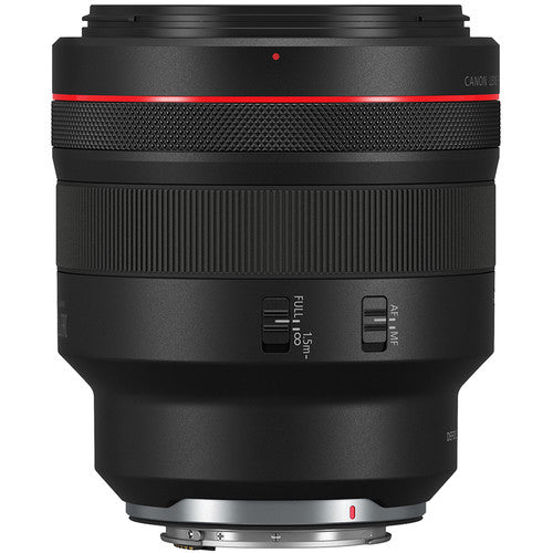 Canon RF 85mm f/1.2L USM DS Lens Bundle with 32GB Memory, Tripod, Bag, and More Canon