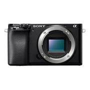 Sony Alpha a6100 24.2MP Mirrorless Camera - Black with 16-50mm and 55-210mm Len Sony