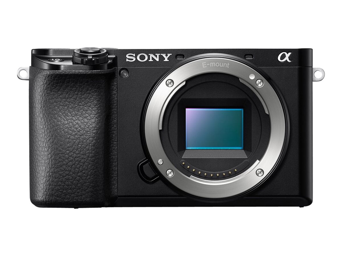 Sony Alpha a6100 24.2MP Mirrorless Camera - Black with 16-50mm and 55-210mm Len Sony