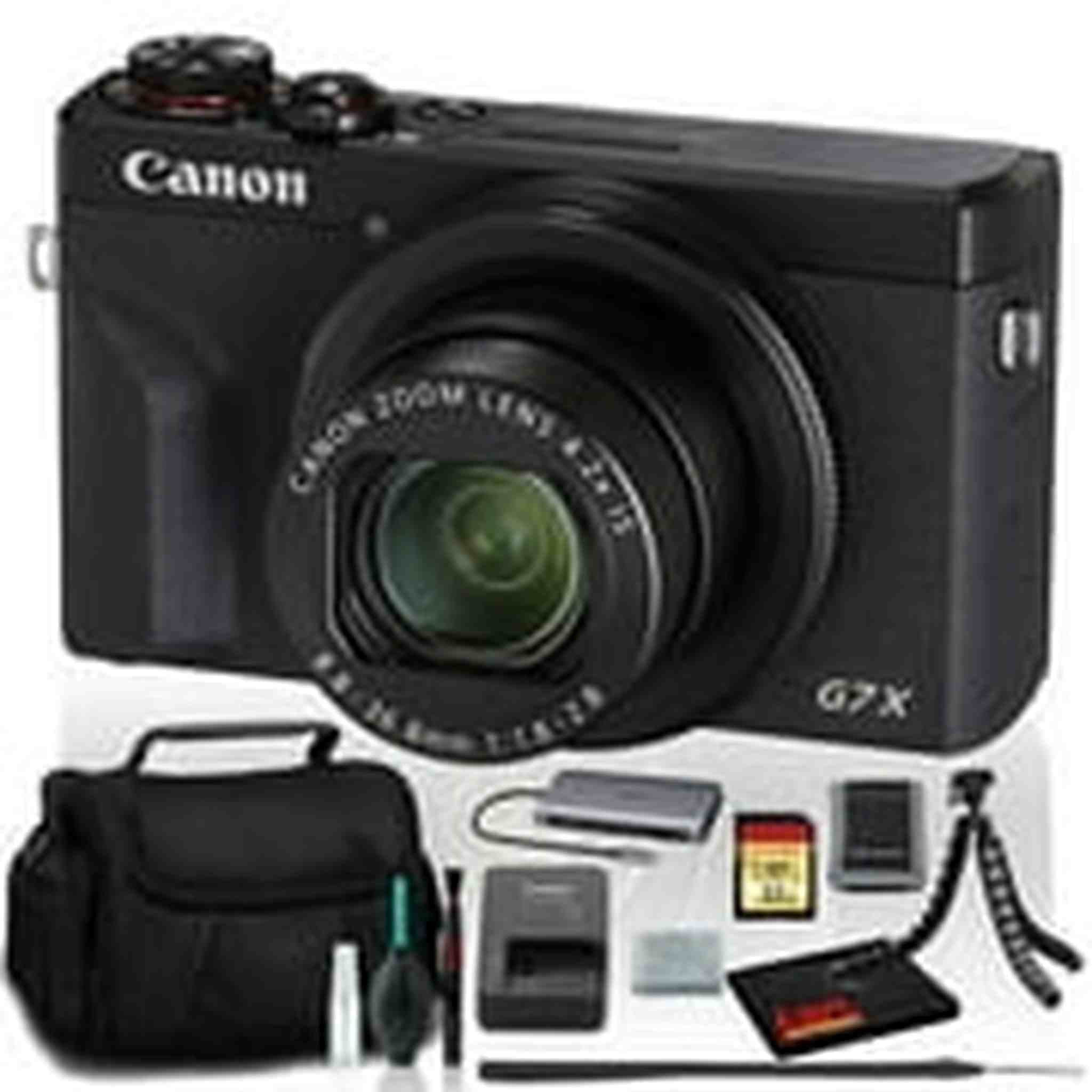 Canon PowerShot G7 X Mark III Digital Camera Intl Model Includes 32GB SD Kit Bundle Canon