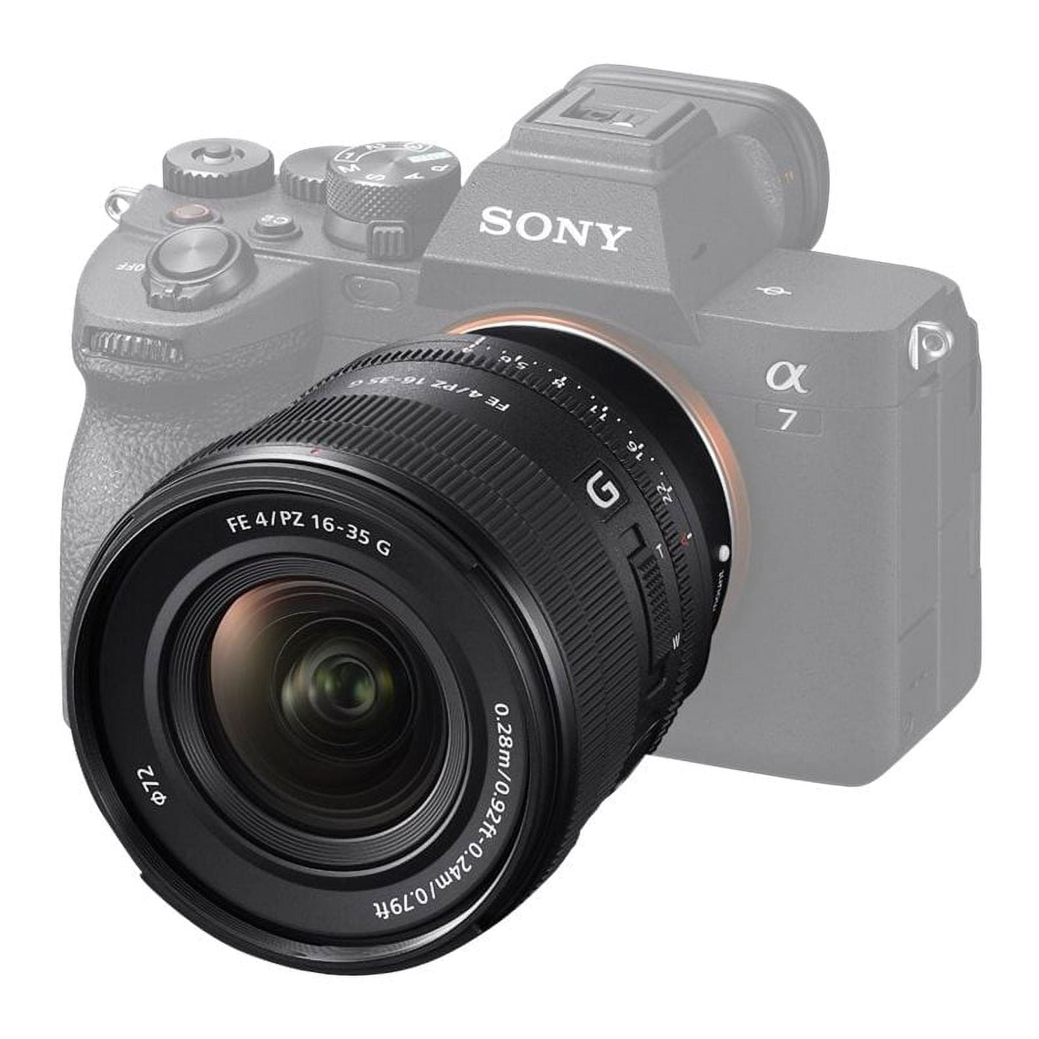 Sony FE PZ 16-35mm F4 G - Full-Frame Constant-Aperture Wide-Angle Power Zoom G Lens Sony