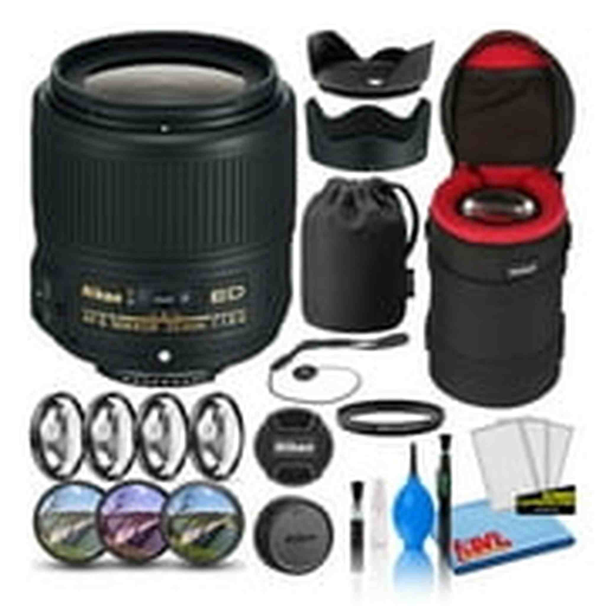 Nikon AF-S 35mm f/1.8G ED Prime Lens 2215 Intl Model Bundle Nikon