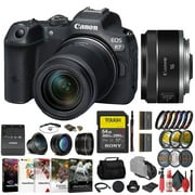 Canon EOS R7 Mirrorless Camera W/ 18-150mm Lens + Canon 16mm Lens + 64GB + More Canon