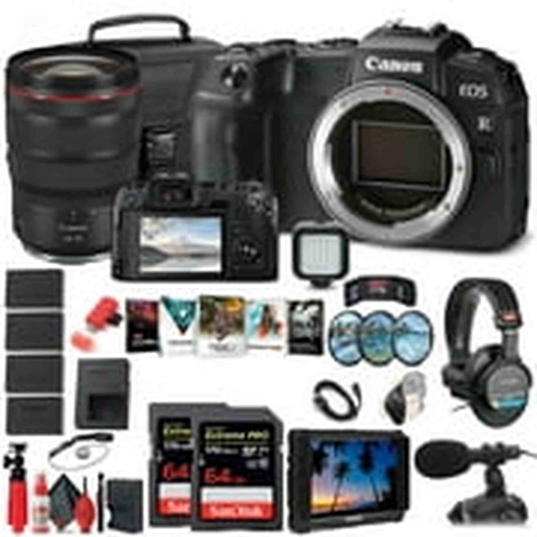 Canon EOS RP Mirrorless Digital Camera 3380C002 + Canon RF 24-70mm Advanced Bundle Canon