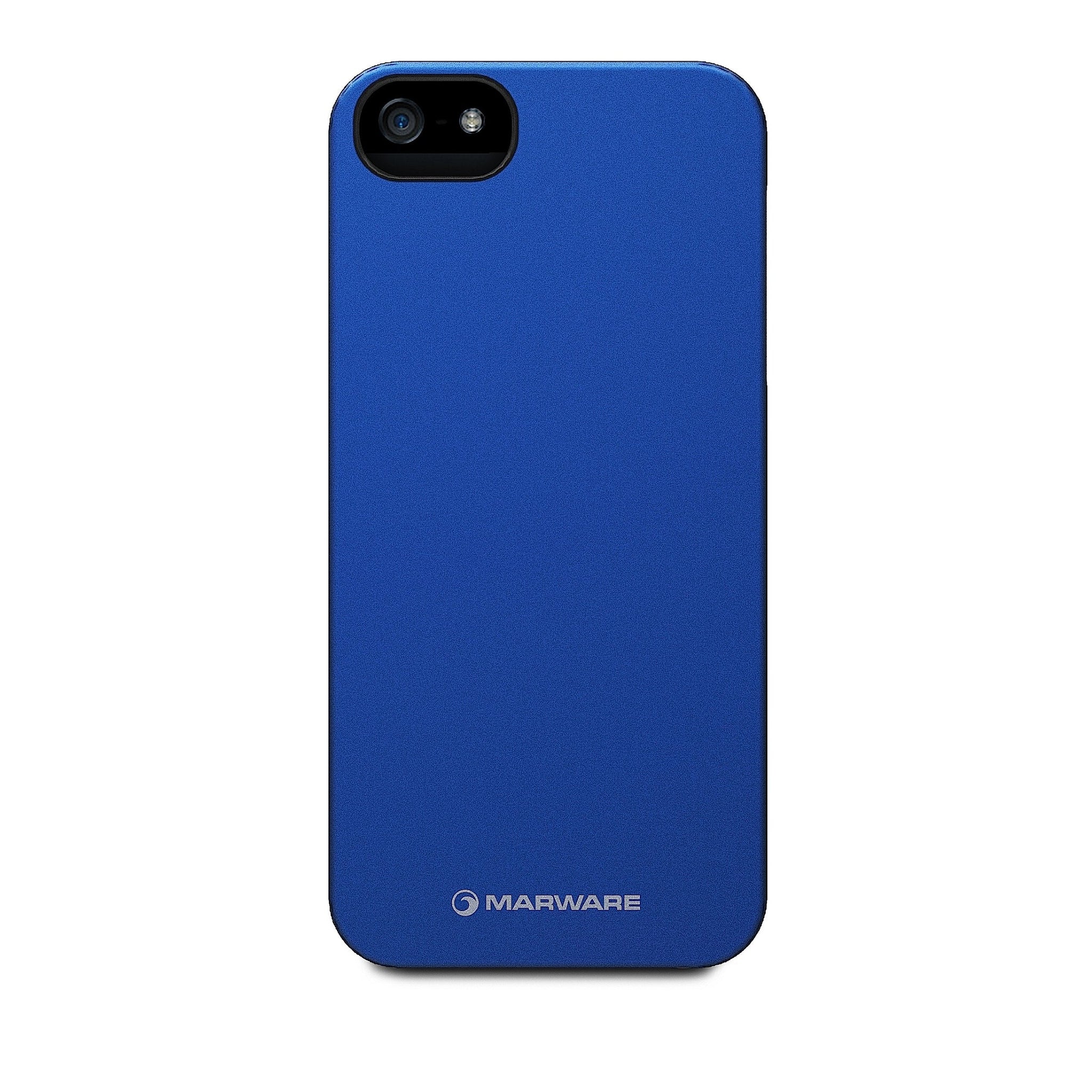 Marware ADMS1016 Microshell Case for iPhone 5 - 1 Pack - Retail Packaging - Blue Marware