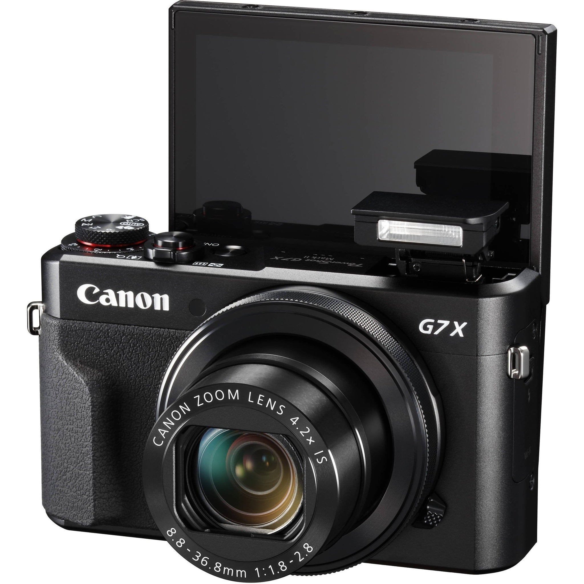 Canon PowerShot G7 X Mark II Digital Camera 1066C001 Bundle with 16GB Memory Card - International Model Canon