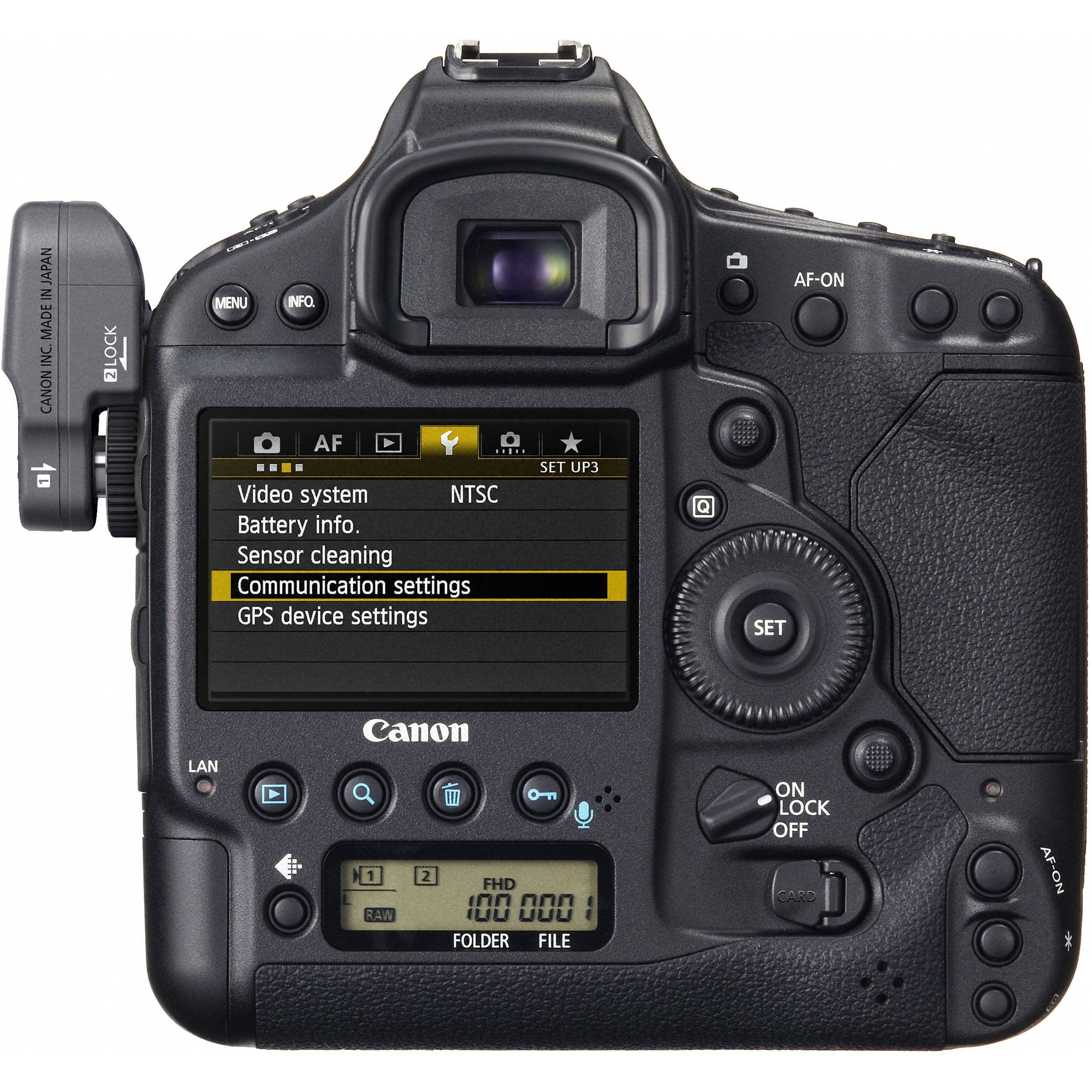 6Ave Canon EOS-1D X DSLR Camera International Version (No Warranty) + Lens Pen Cleaner + Microfiber Cloth + Battery Grip