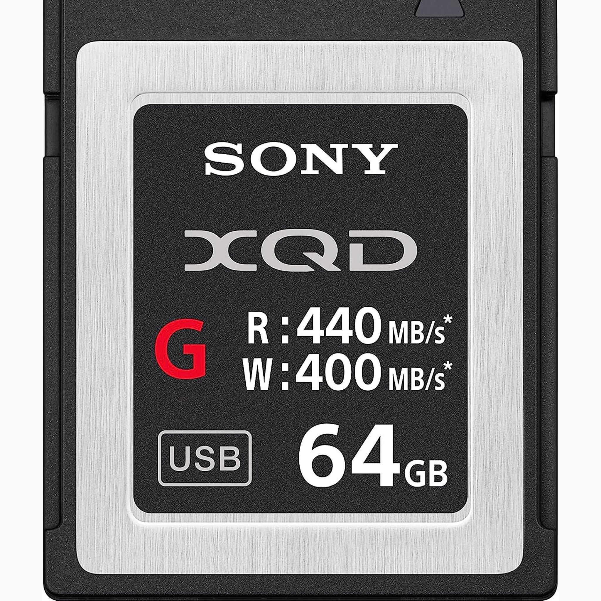 Sony Professional XQD G Series 64GB Memory Card QDG64E/J 2-Pack Sony