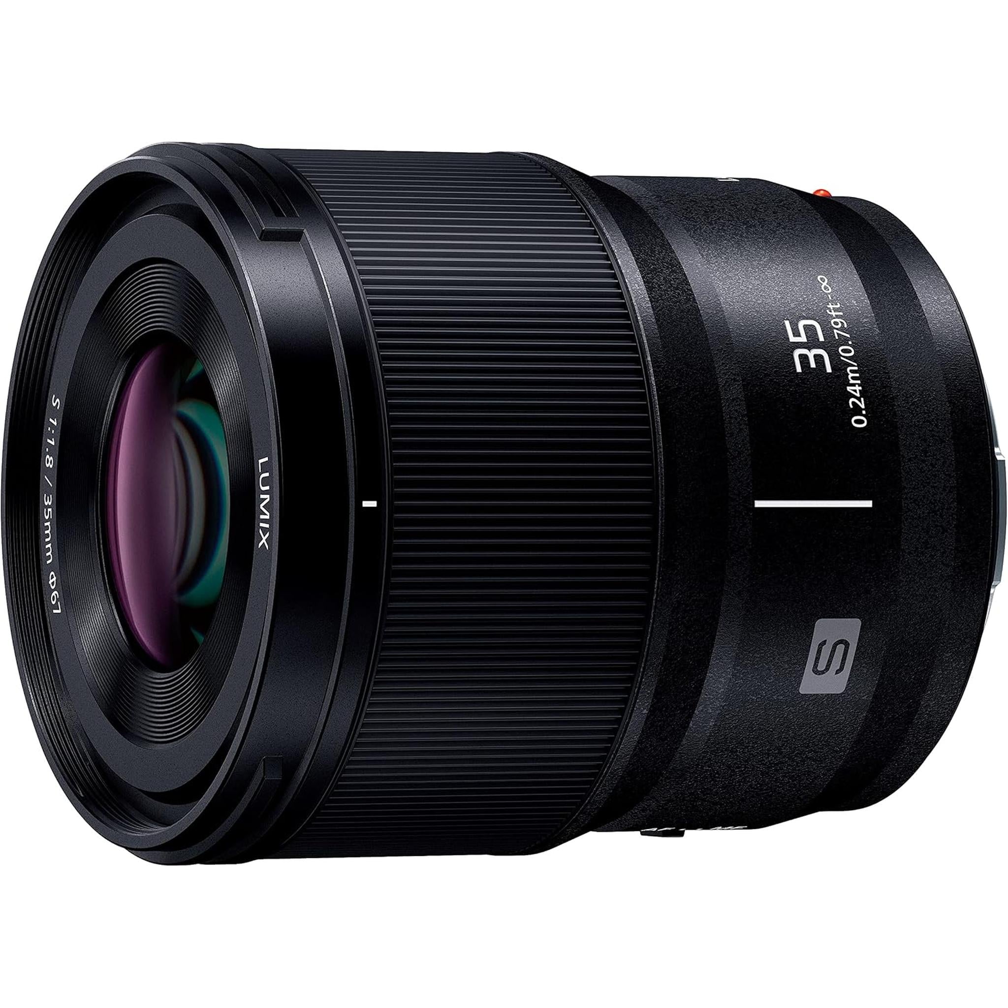 Panasonic LUMIX S Series Camera Lens, 35mm F1.8 L-Mount Interchangeable Lens S-S35 Panasonic