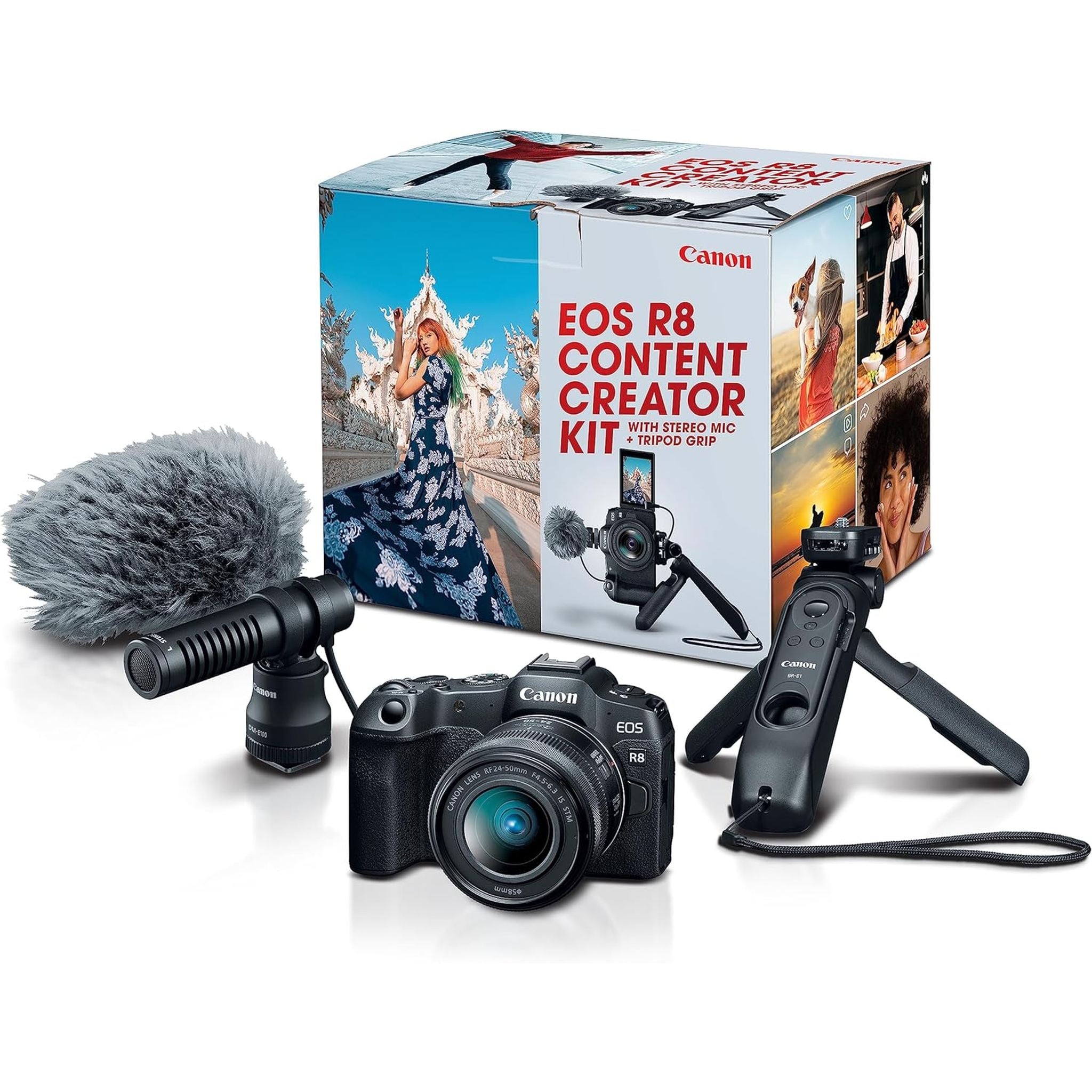 Canon EOS R8 Content Creator Kit Canon