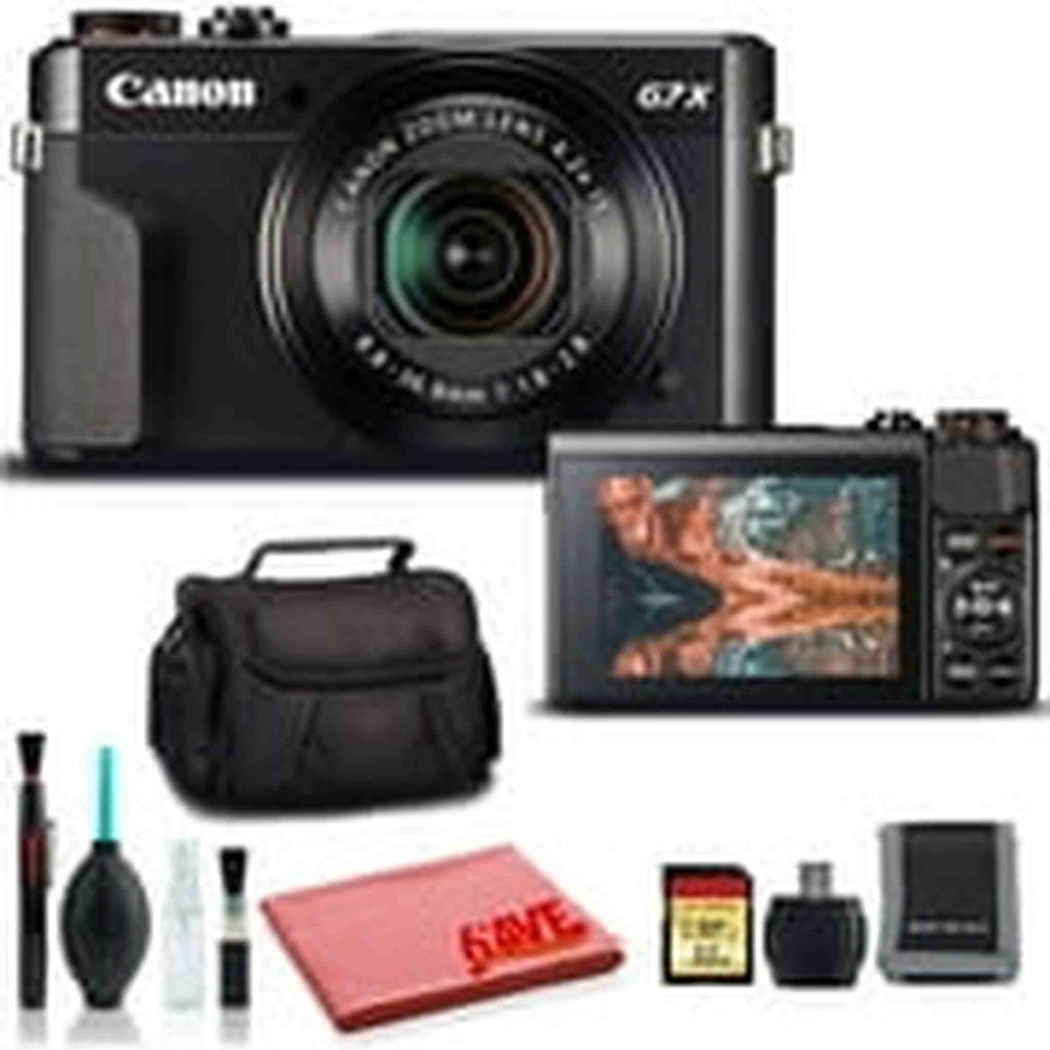 Canon PowerShot G7 X Mark II Digital Camera International Model - Ultimate Kit Canon