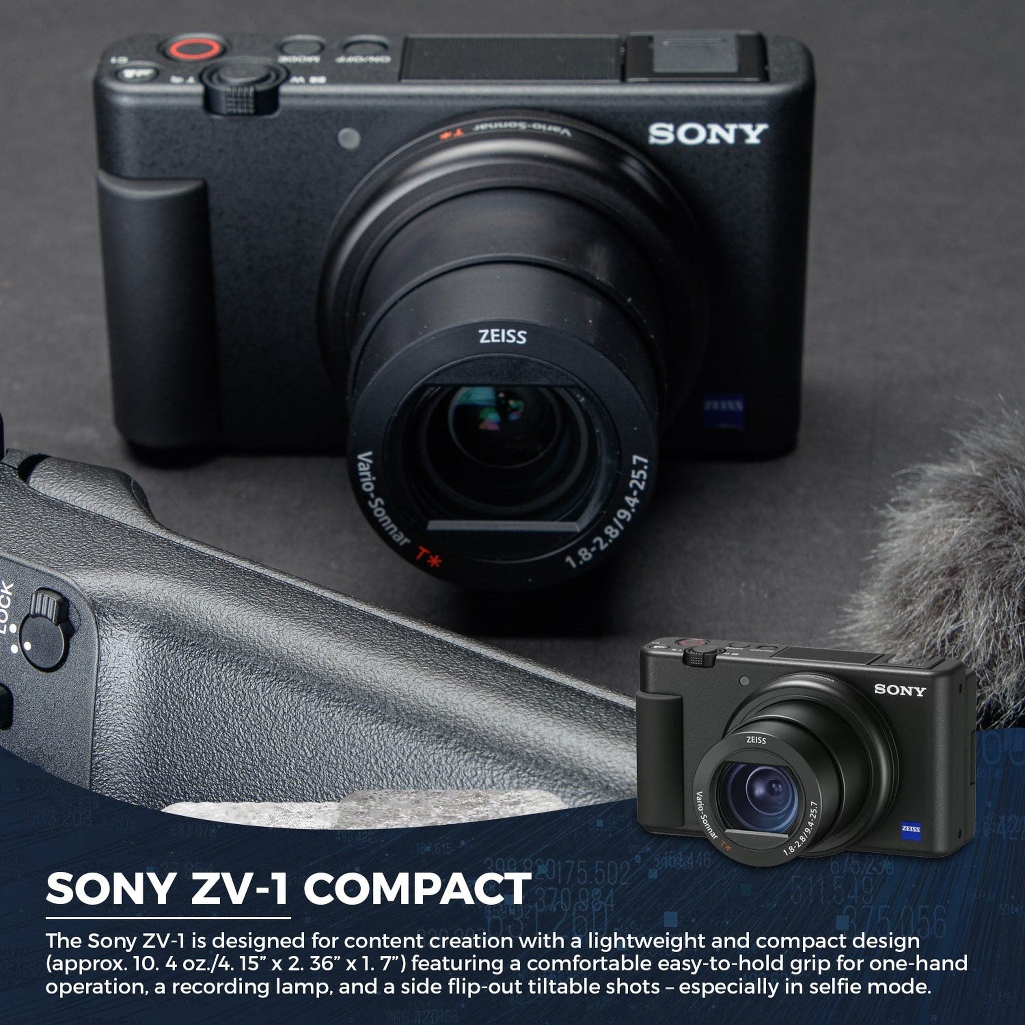 Sony ZV-1 Digital Camera Black Sony