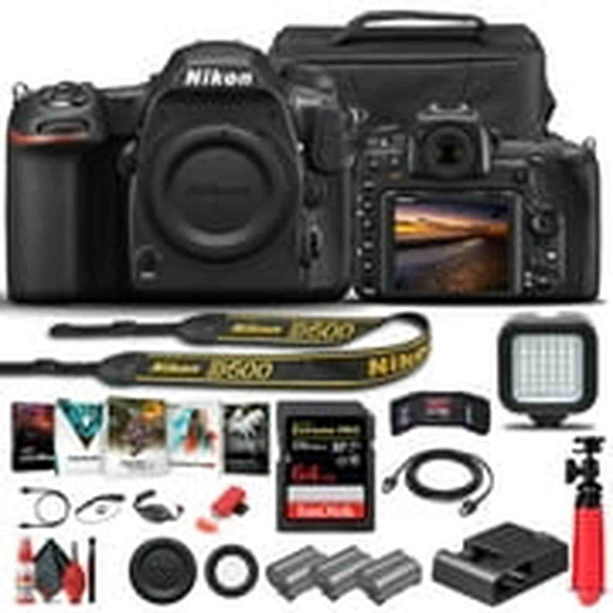 Nikon D500 DSLR Camera Body Only 1559 - Advanced Bundle Nikon