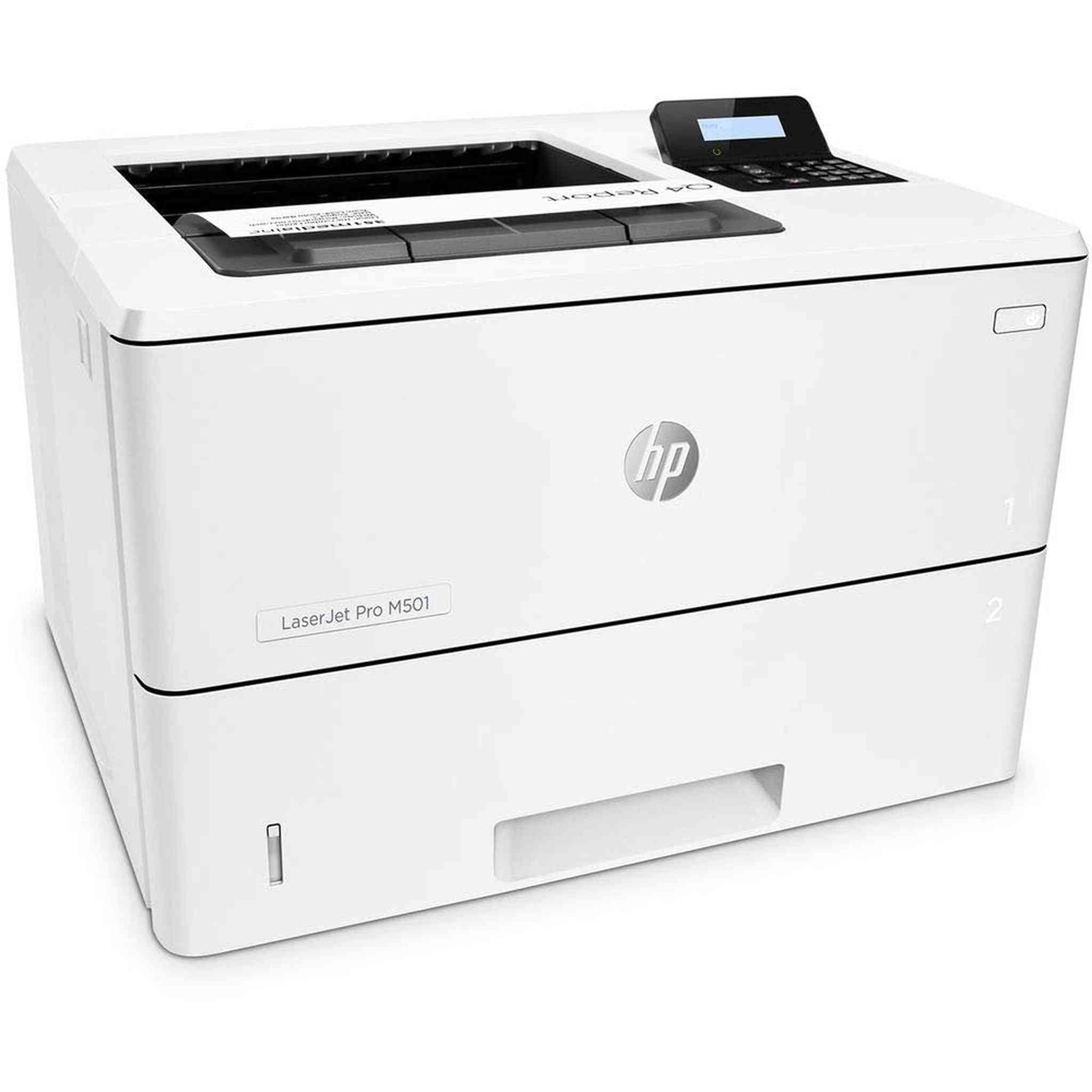 HP Laserjet Pro M501dn Monochrome Laser Printer Standard Accessory Bundle HP