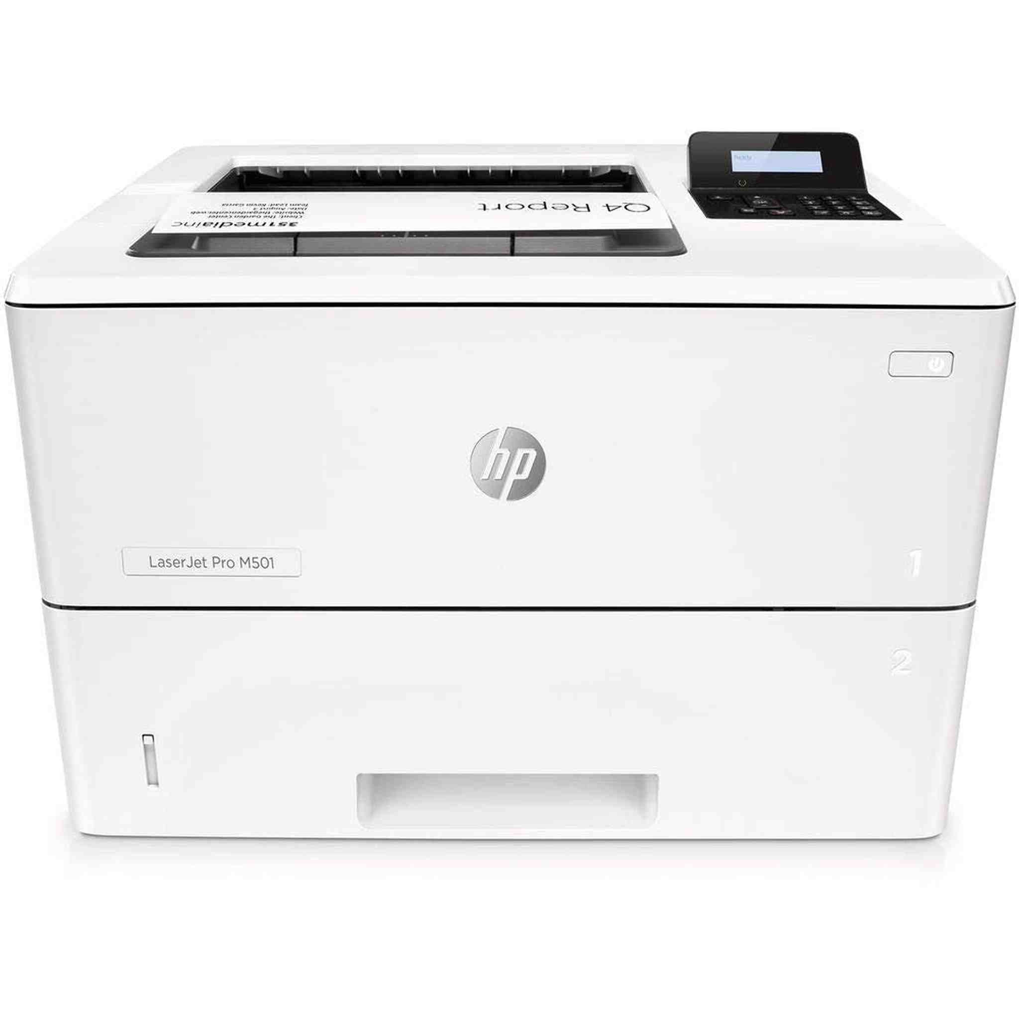 HP Laserjet Pro M501dn Monochrome Laser Printer Standard Accessory Bundle HP