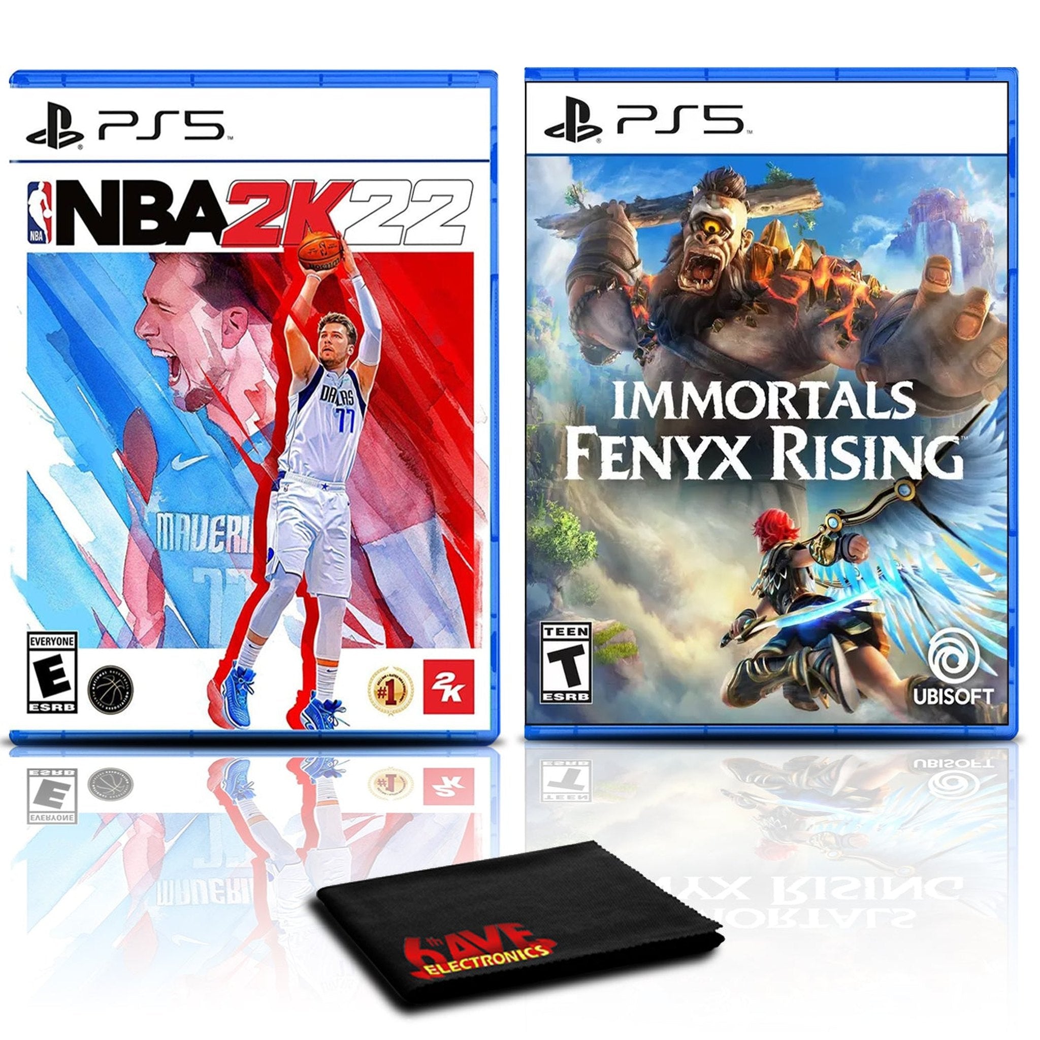 NBA 2K22 and Immortals Fenyx Rising - Two Games for PlayStation 5 PlayStation