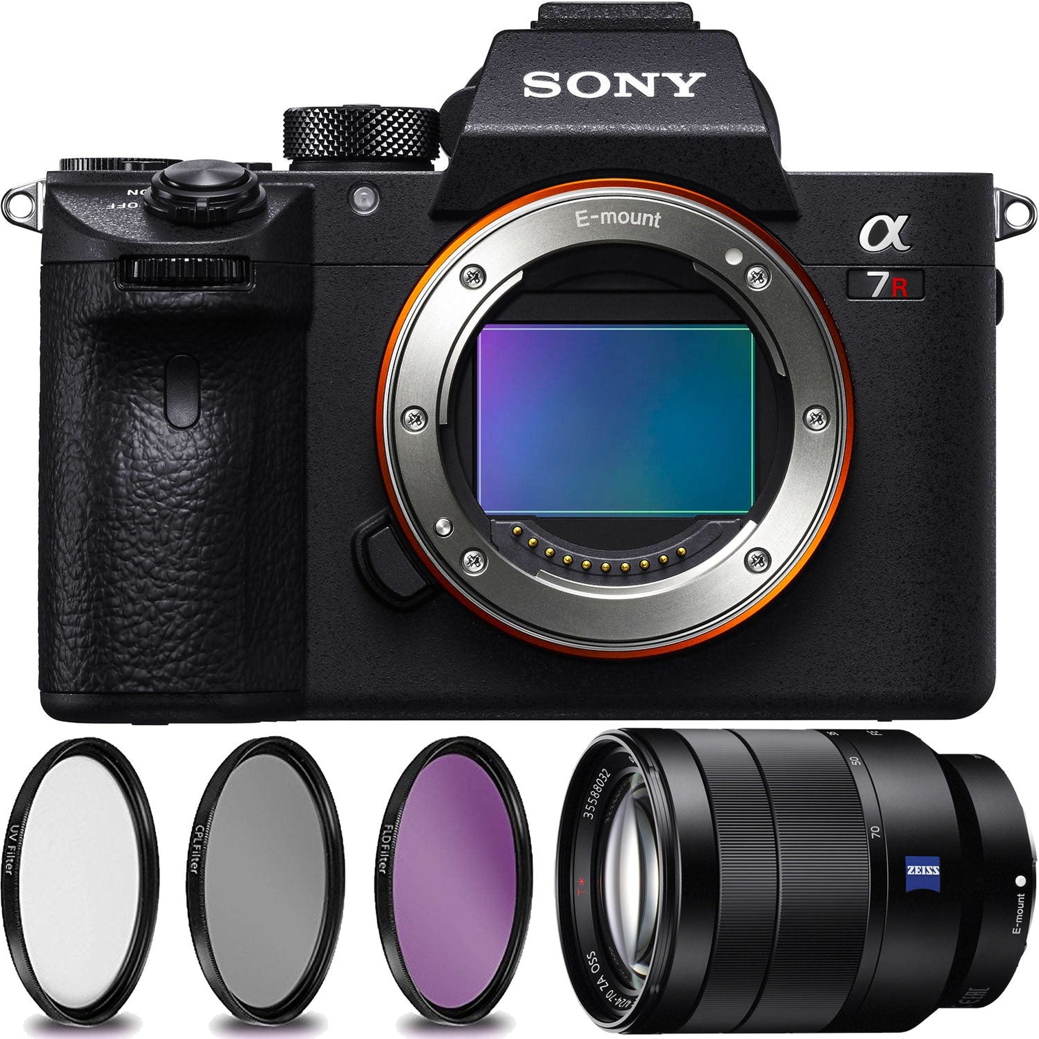 Sony Alpha a7R III Mirrorless Digital Camera Sony 24-70mm Lens Bundle Sony