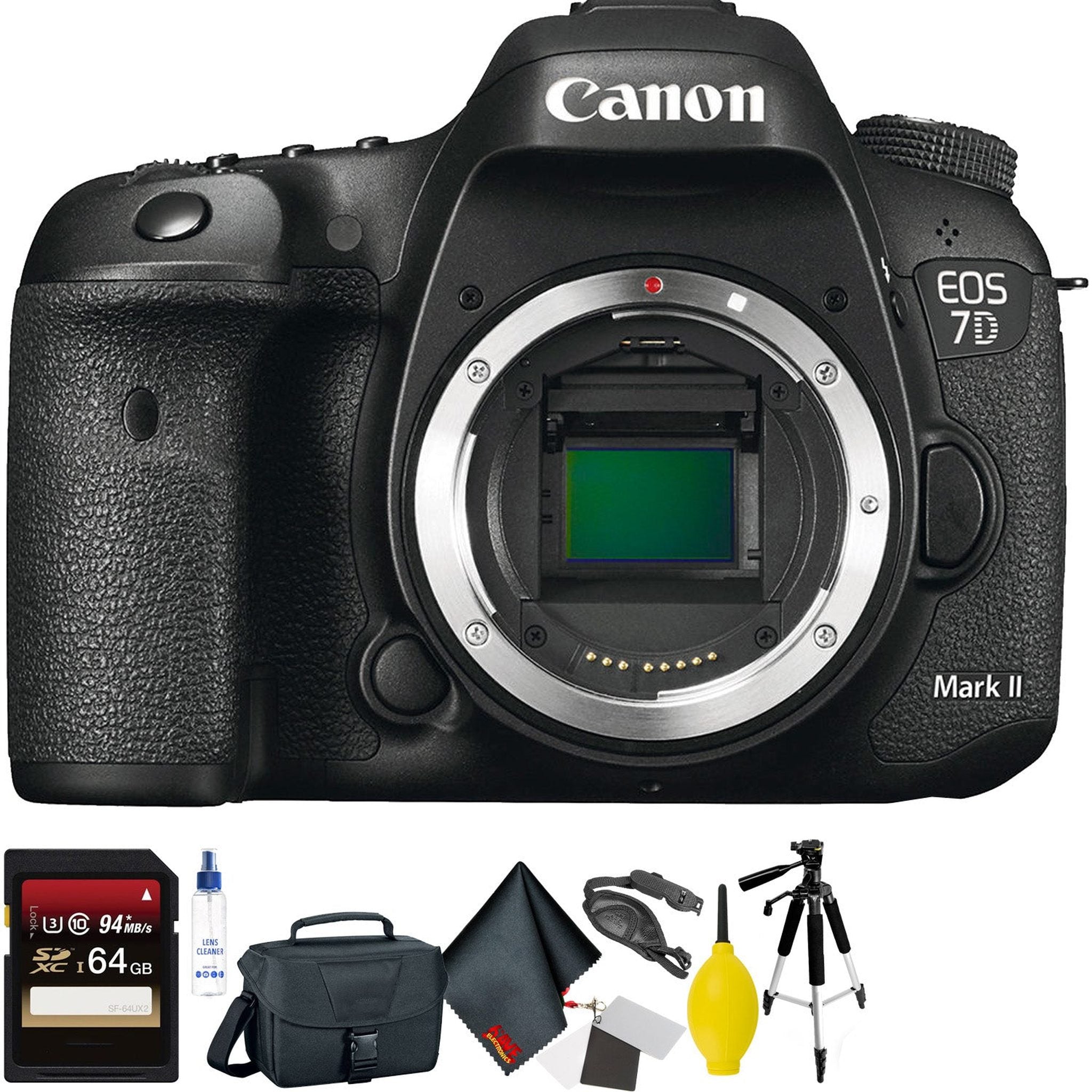 Canon EOS 7D Mark II DSLR Camera Body Only + 64GB Memory Card Bundle003 Canon