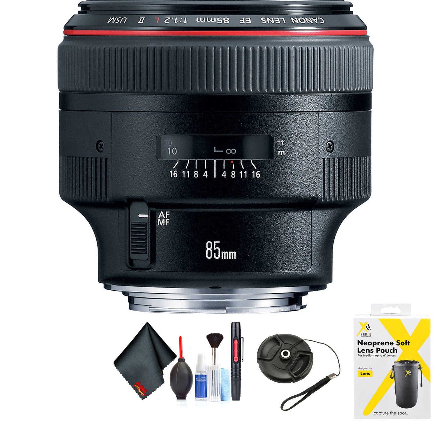 Canon EF 85mm f/1.4L is USM Lens for Canon EF Mount + Accessories International Model with 2 Year Warranty Canon