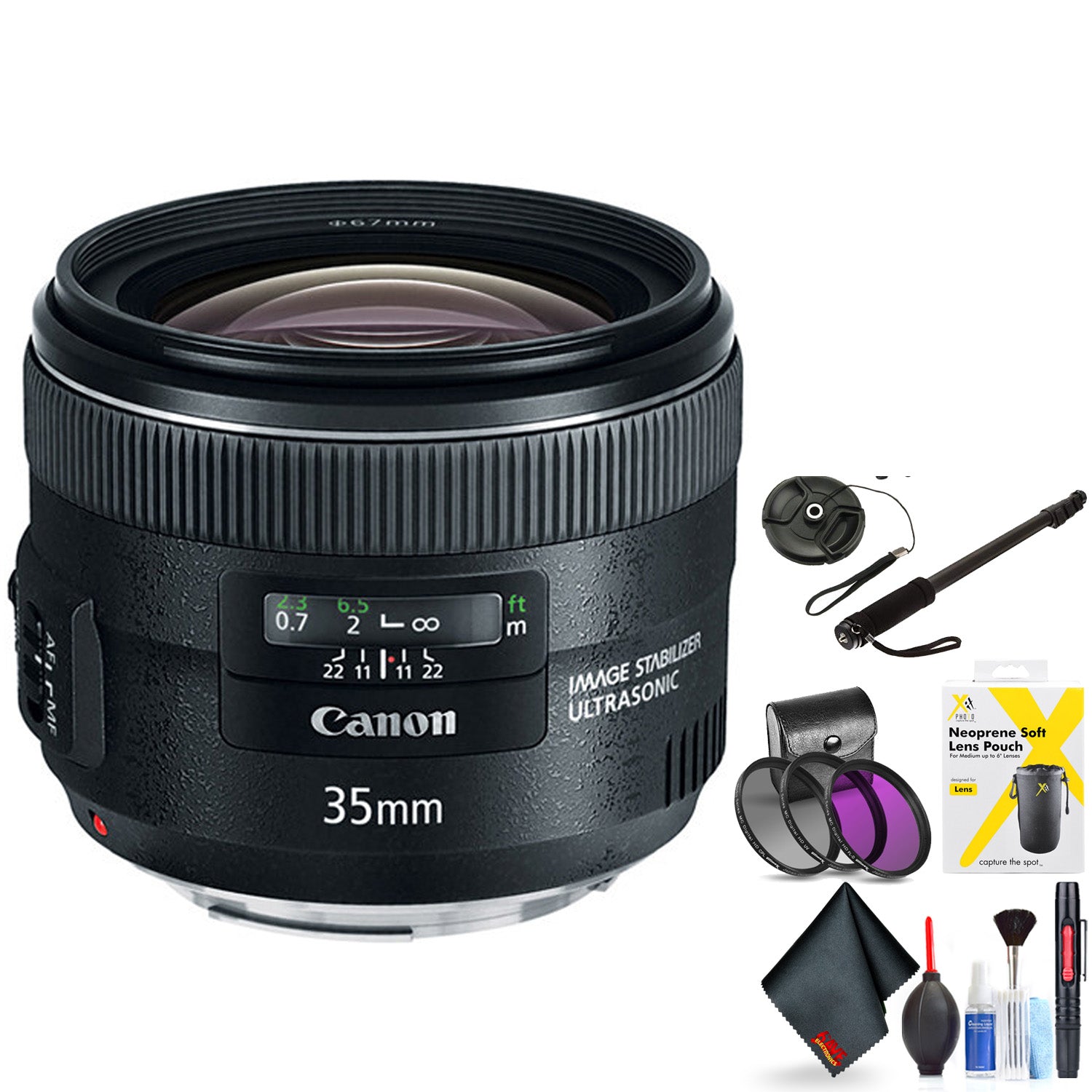 Canon EF 35mm F/2 is USM Lens for Canon 6D, 5D Mark IV, 5D Mark III, 5D Mark II, 6D Mark II, 5Dsr, 5Ds, 1Dx, 1Dx Mark II Canon