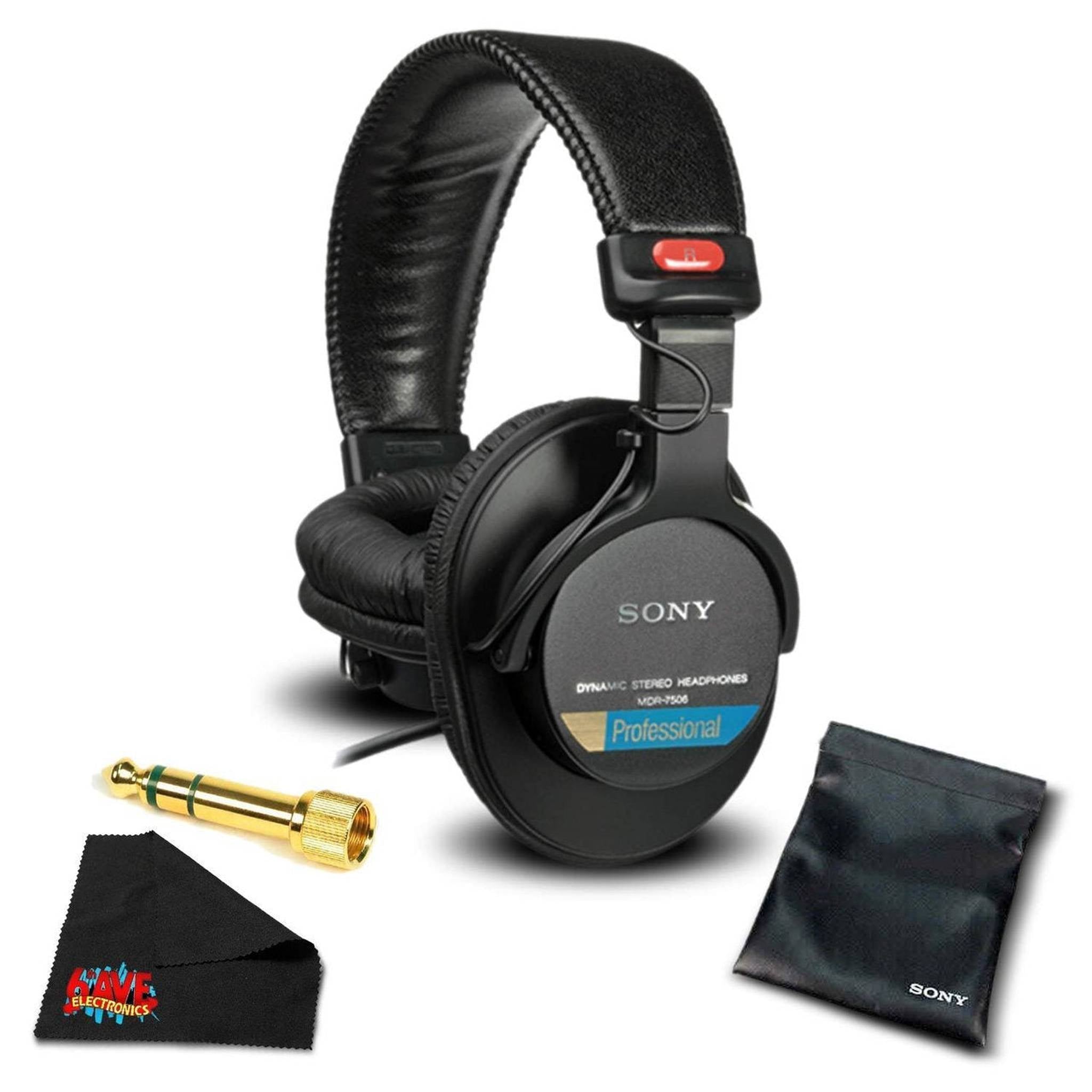 Sony MDR-7506 Headphones Bundle Sony