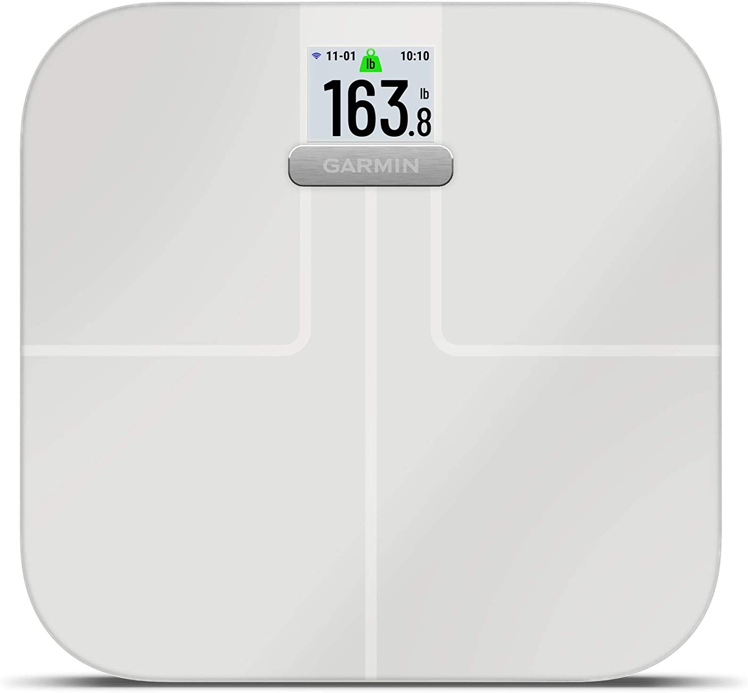 Garmin Index S2 Smart Scale with Wireless Connectivity-White With Accessories Bundle