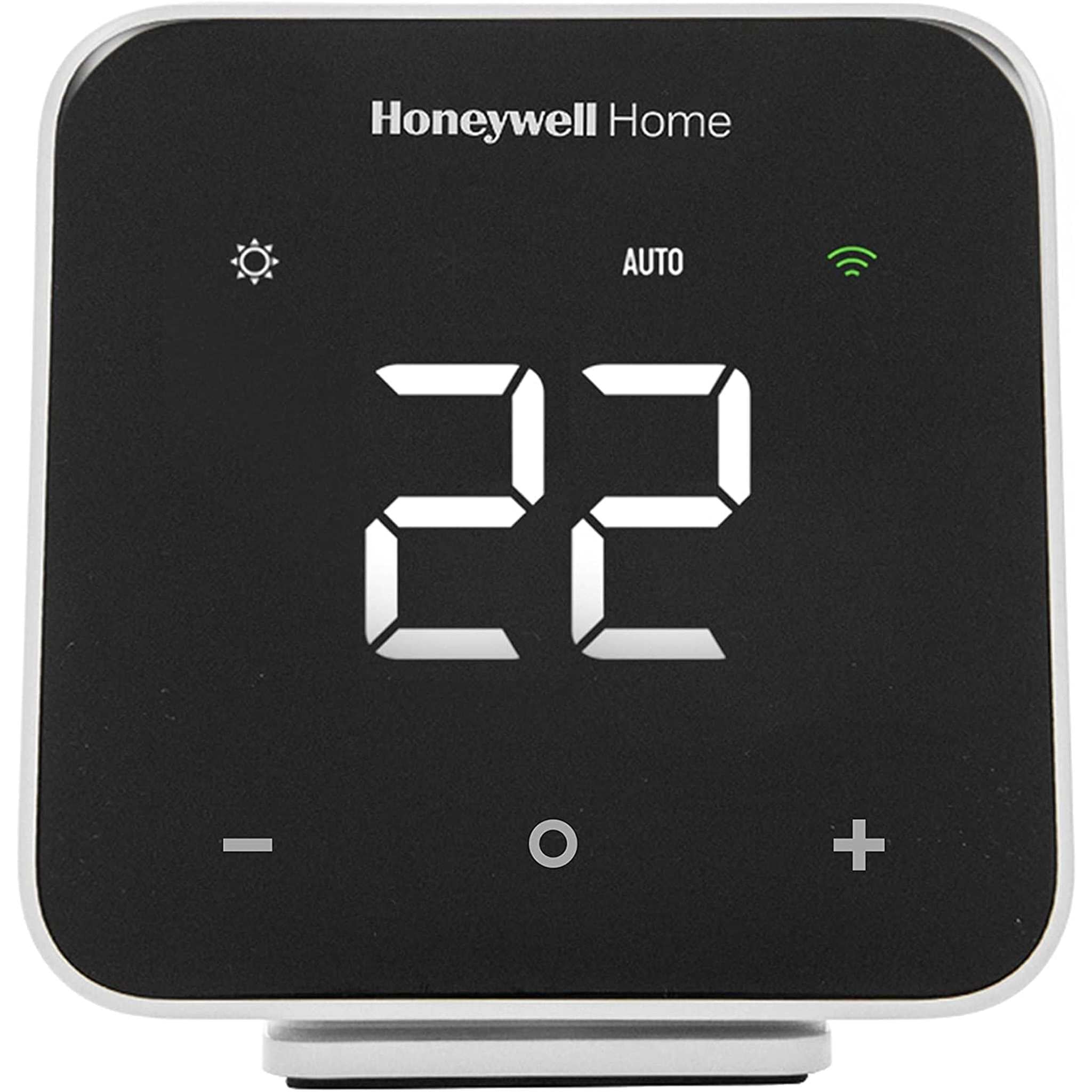 Honeywell D6 Pro Wi-Fi Ductless Controller Black + LCD Cleaner Honeywell