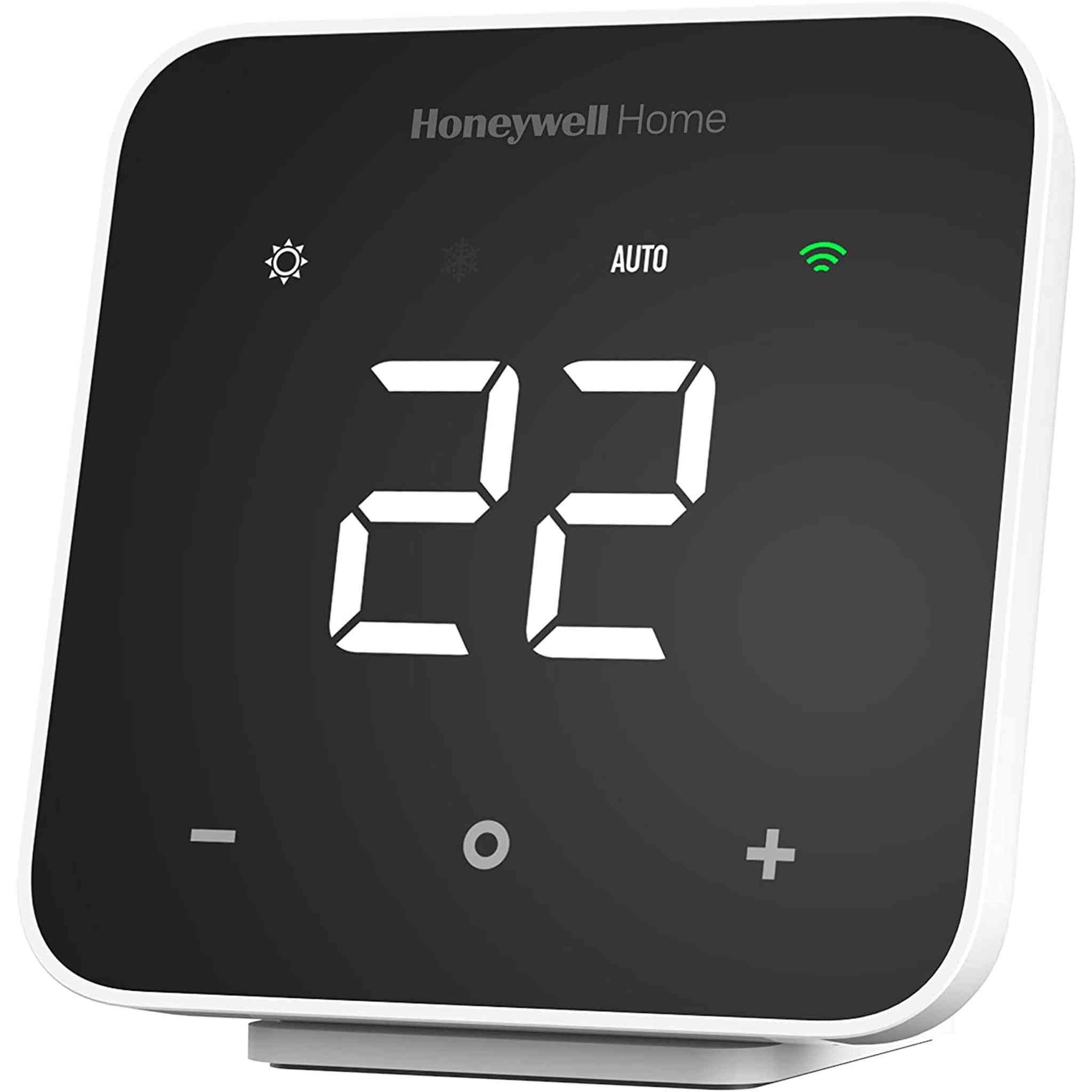 Honeywell D6 Pro Wi-Fi Ductless Controller Black + LCD Cleaner Honeywell