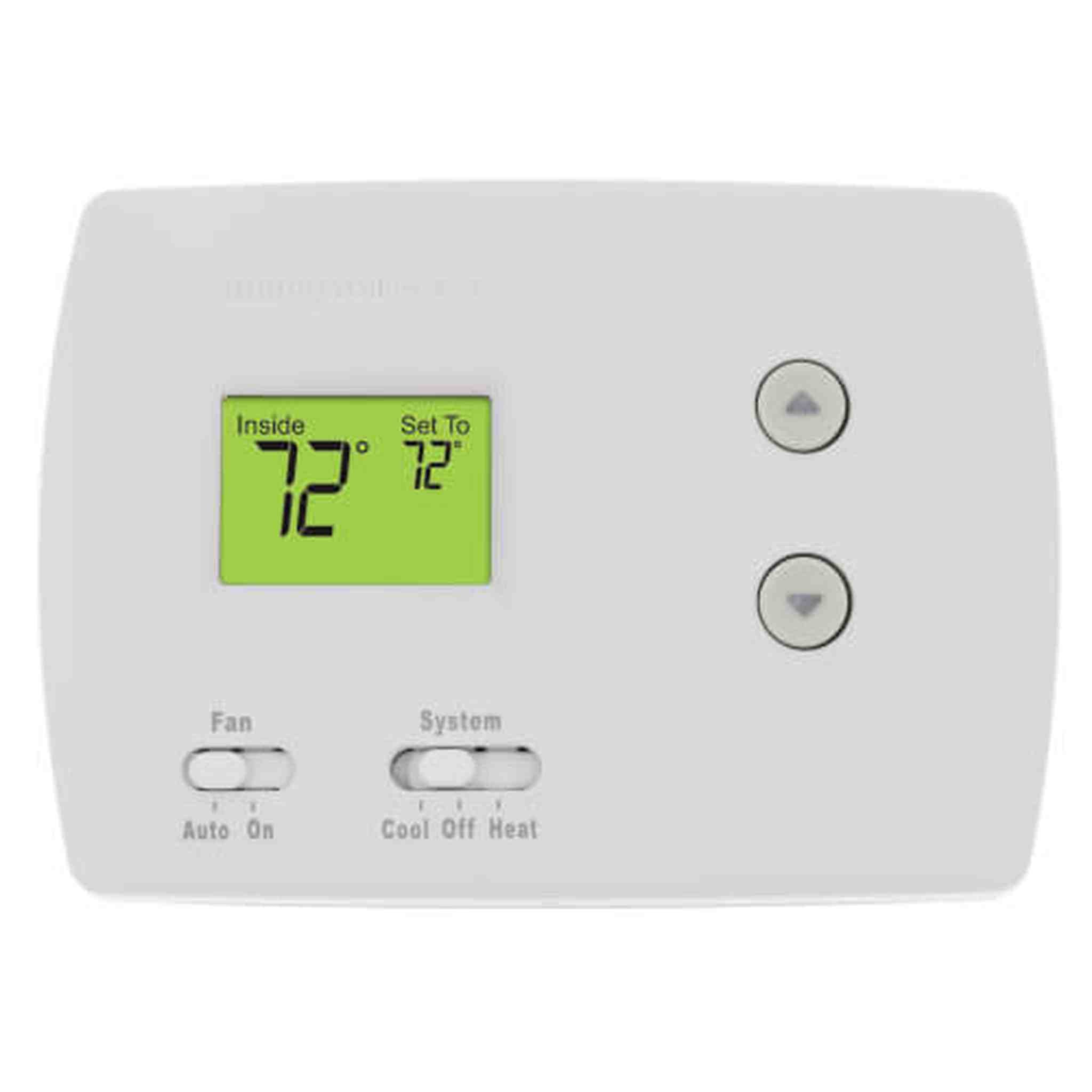 Honeywell TH3110D1008 Pro Non-Programmable Digital Thermostat White Honeywell