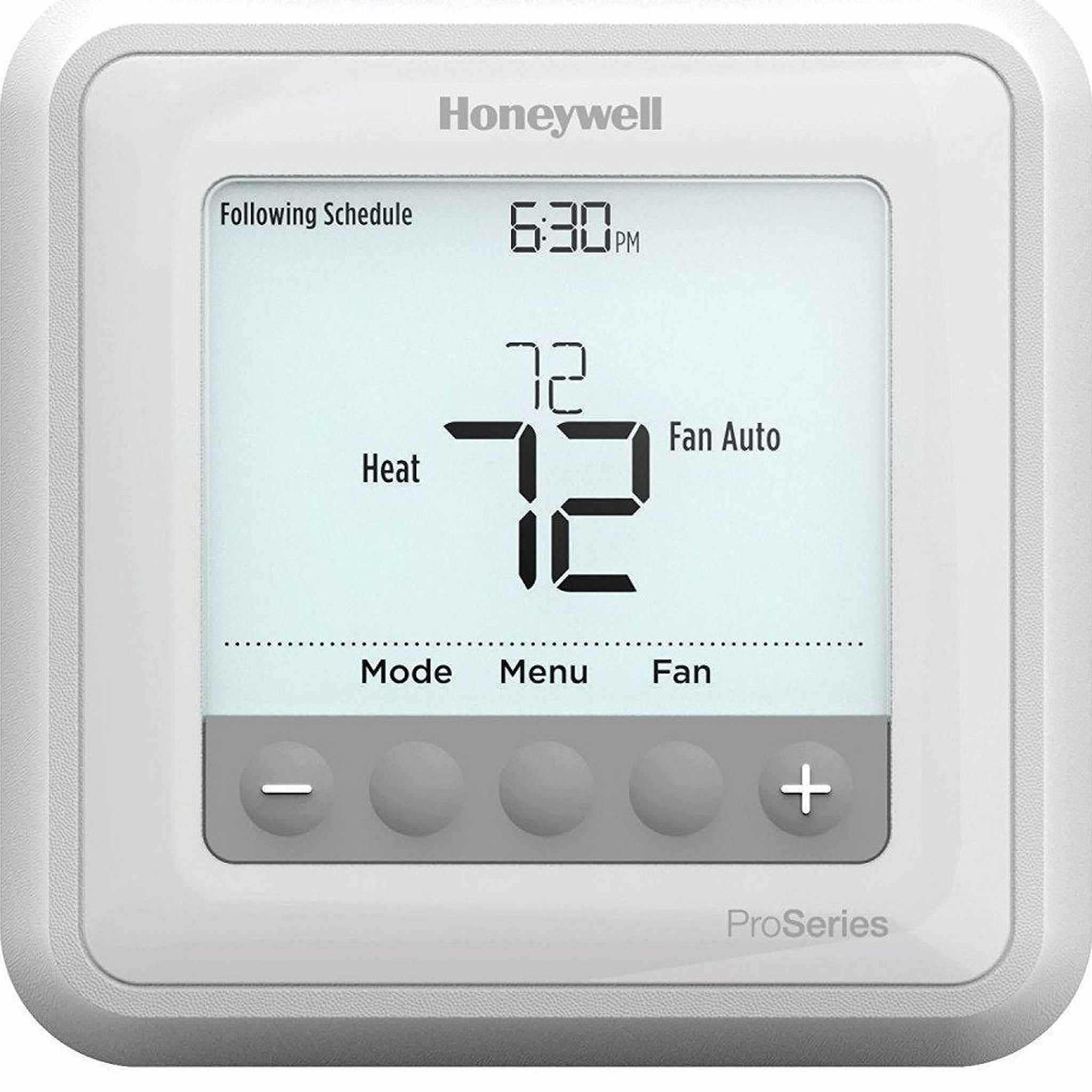 5-Pack Honeywell TH6210U2001/U T6 Pro Programmable Thermostat + LCD Cleaner Bundle