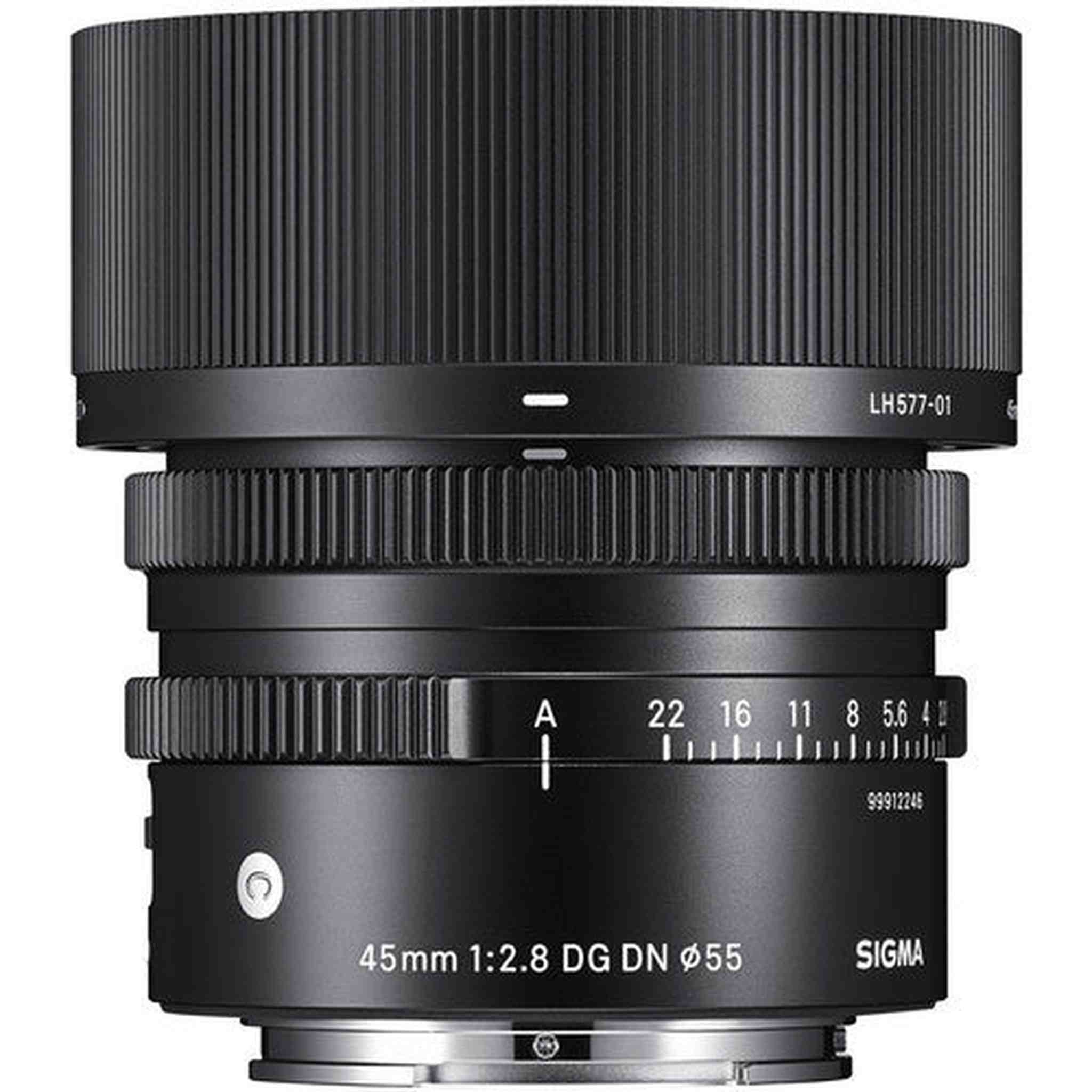 Sigma 45mm f/2.8 DG DN Contemporary Lens for Sony E With Accessories Sigma