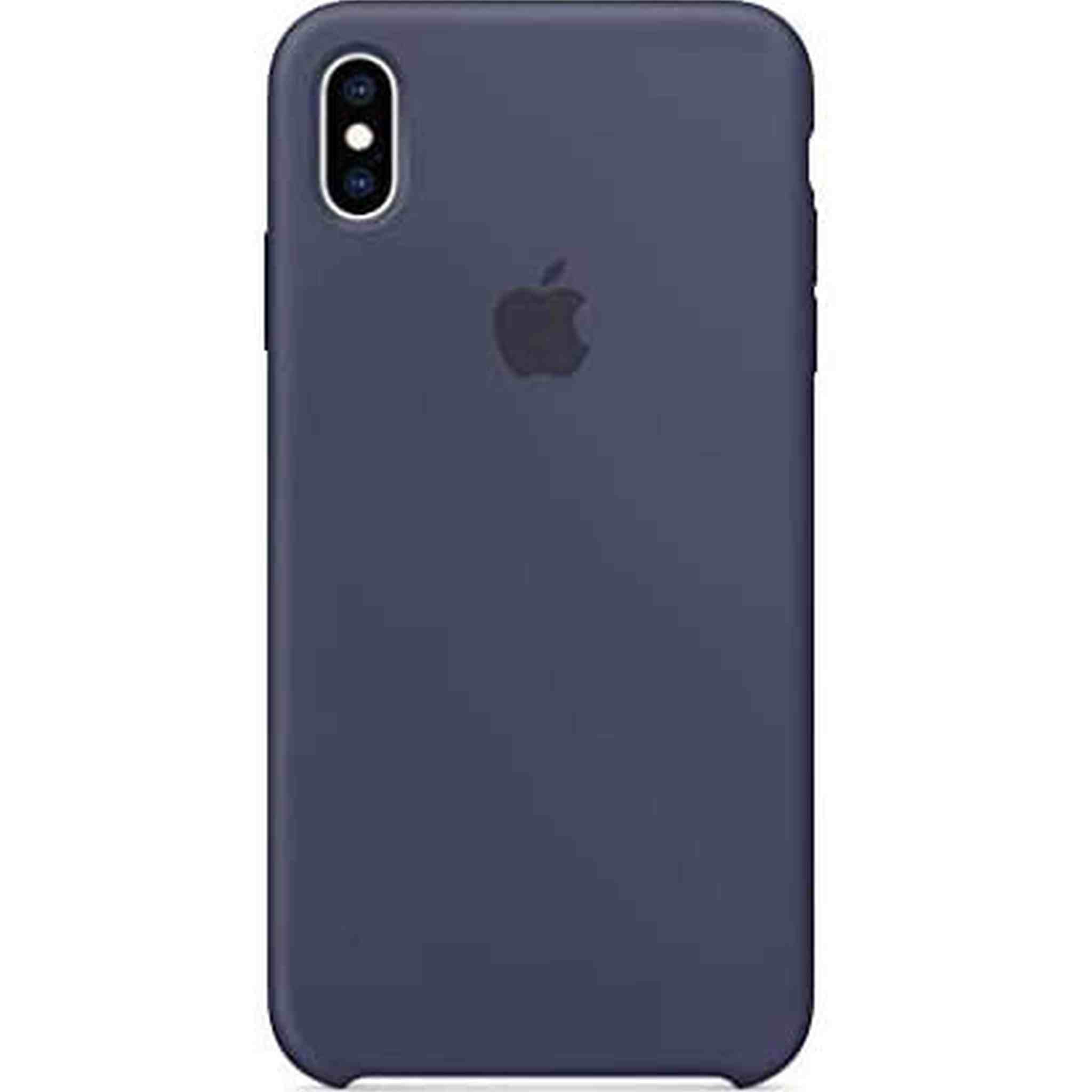 Apple Silicone Case for iPhone Xs Max - Midnight Blue Apple