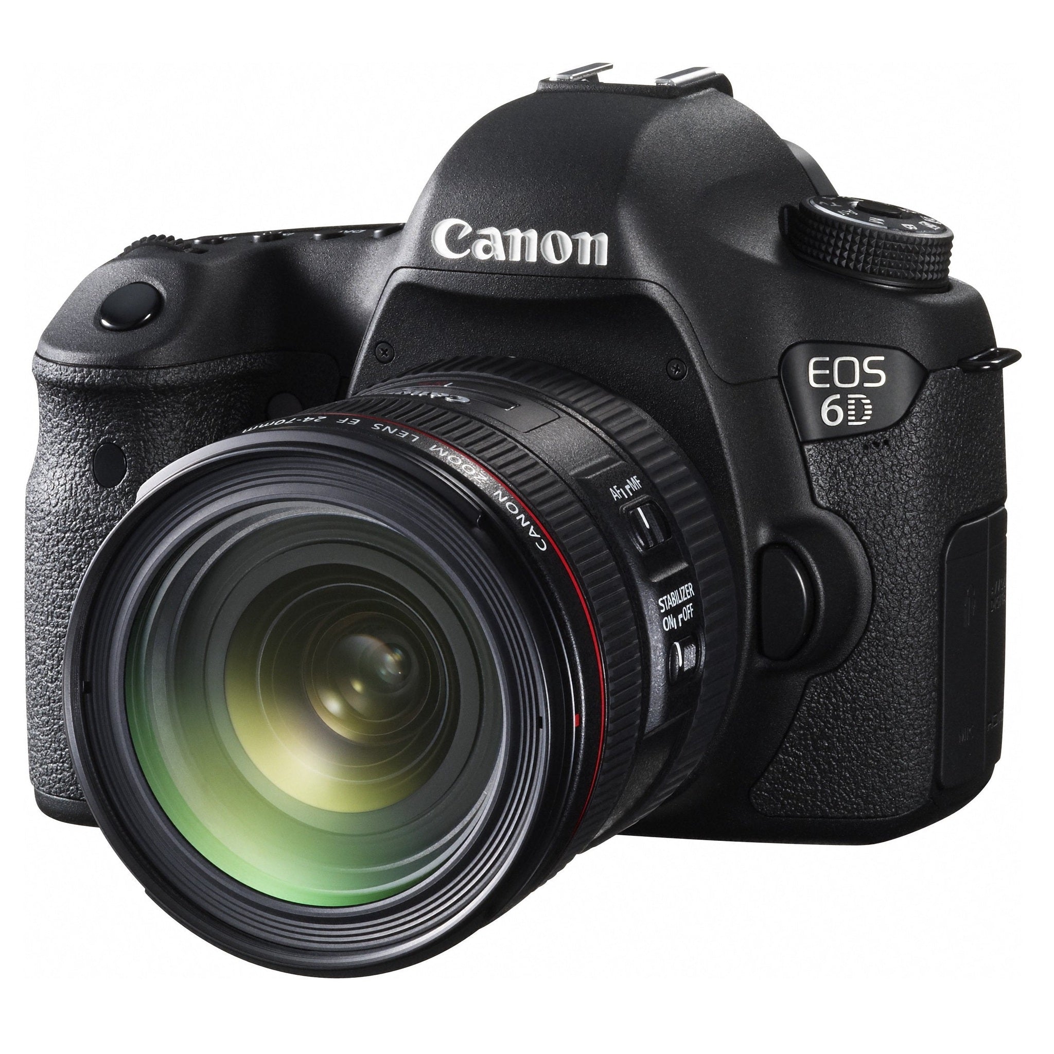 Canon EOS 6D with EF 24-70mm F4L IS USM Lens - International Version No Warranty Canon