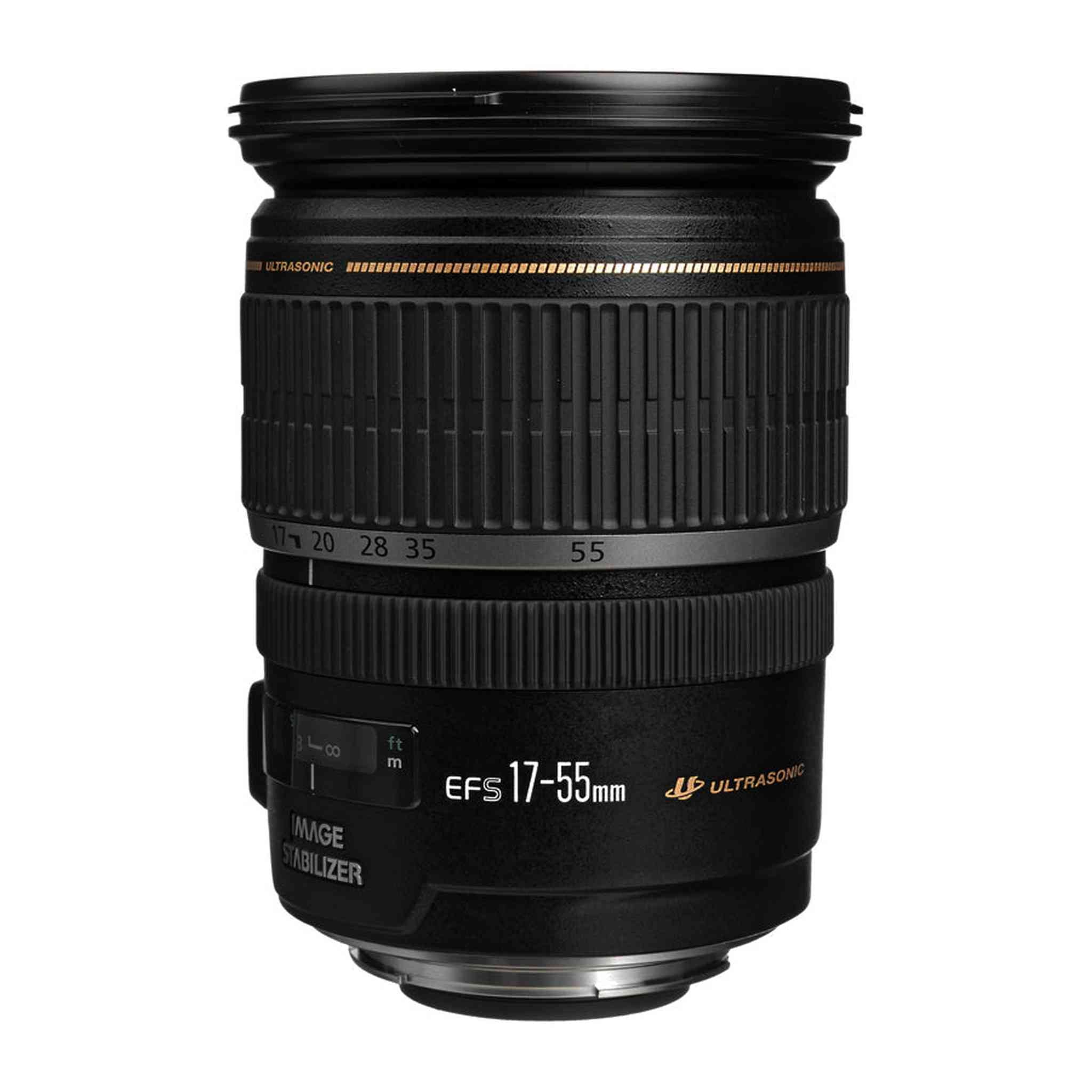 Canon EF-S 17-55mm f/2.8 IS USM Lens for Canon DSLR Cameras, Lens Only Canon