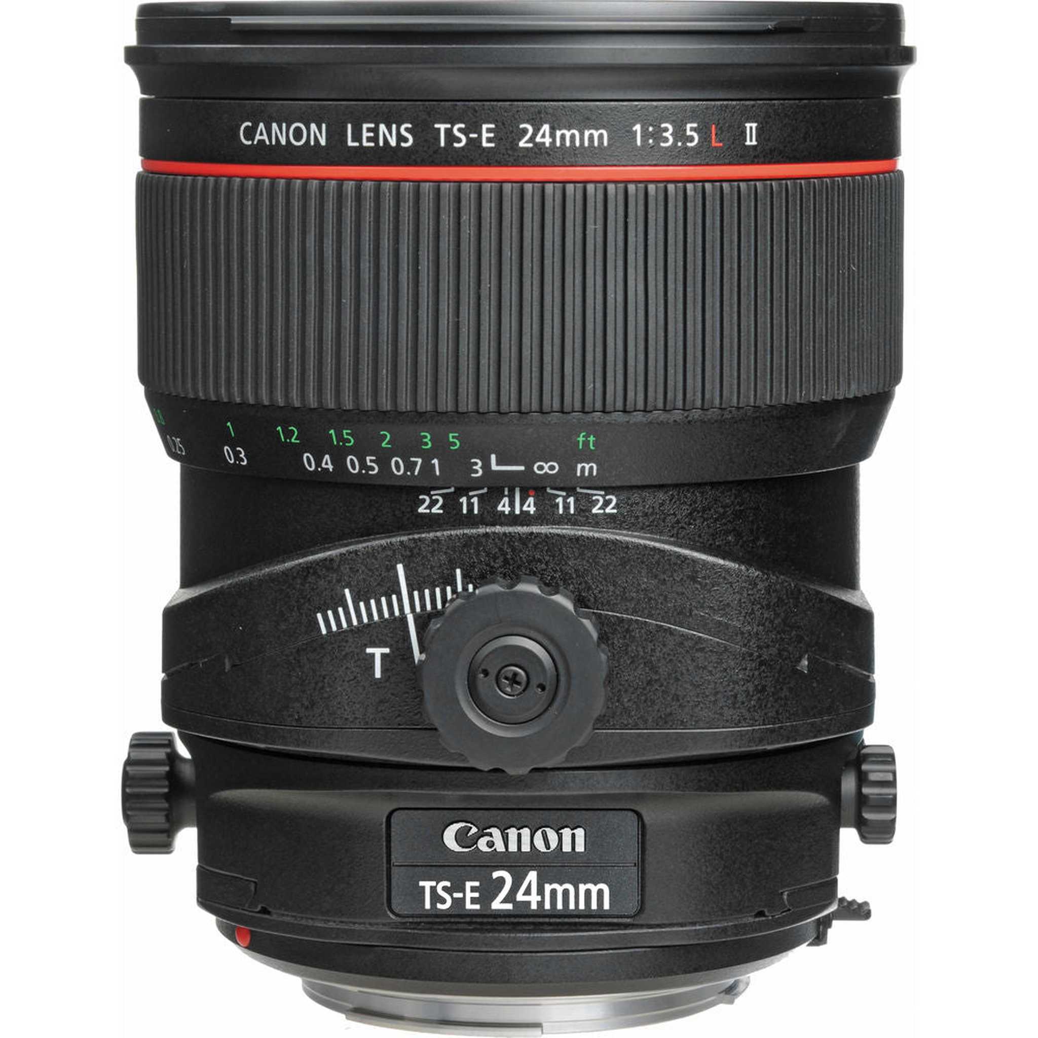 Canon TS-E 24mm f/3.5L II Tilt-Shift Lens with BONUS 128GB Memory Card and Canon Carrying Case Combo Special Intl Model Canon