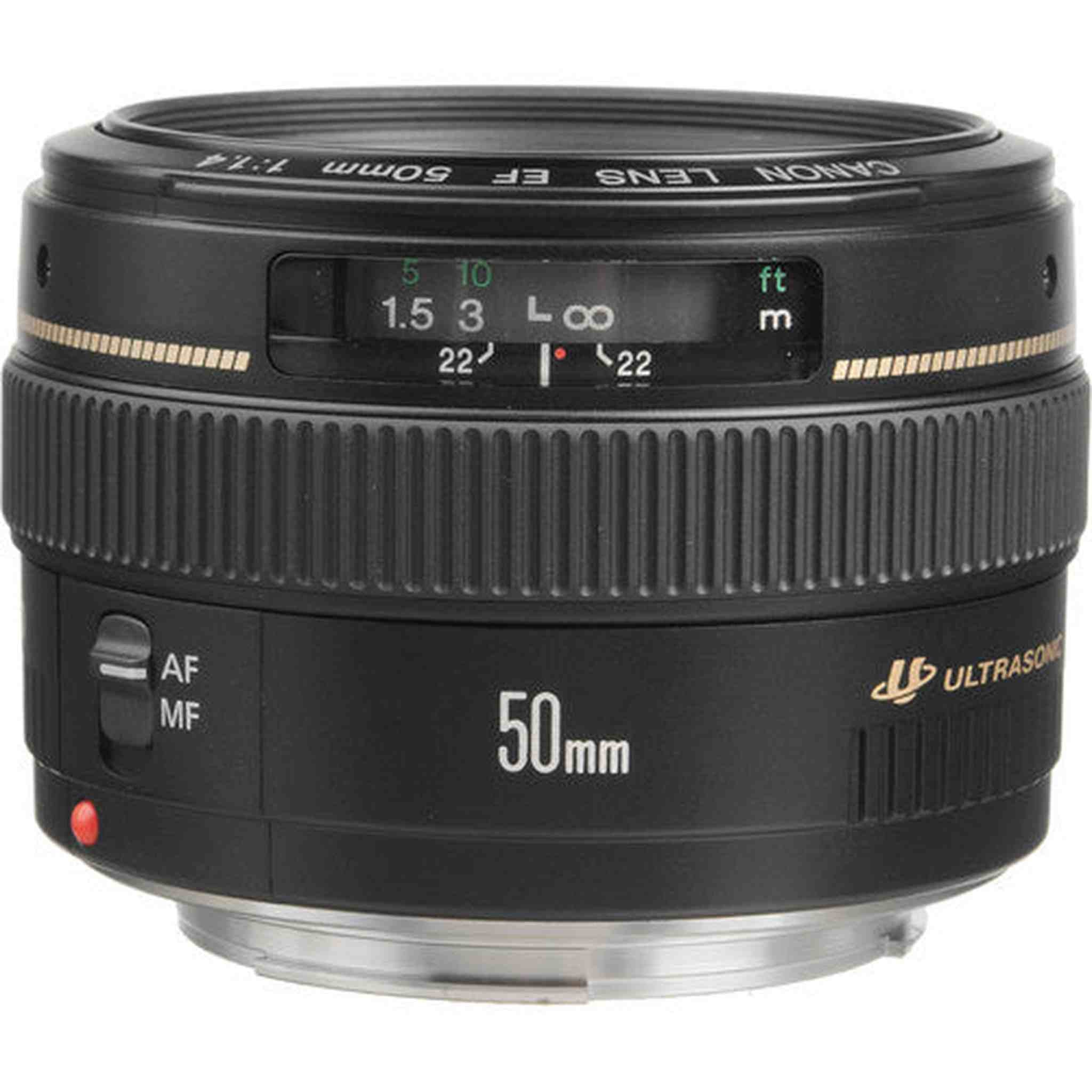 Canon EF 50mm f/1.4 USM Standard Lens for Canon SLR Cameras Canon