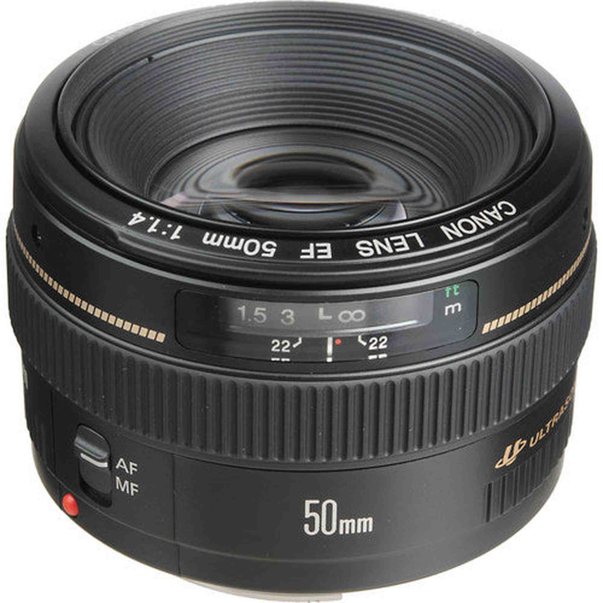 Canon EF 50mm f/1.4 USM Standard Lens for Canon SLR Cameras Canon