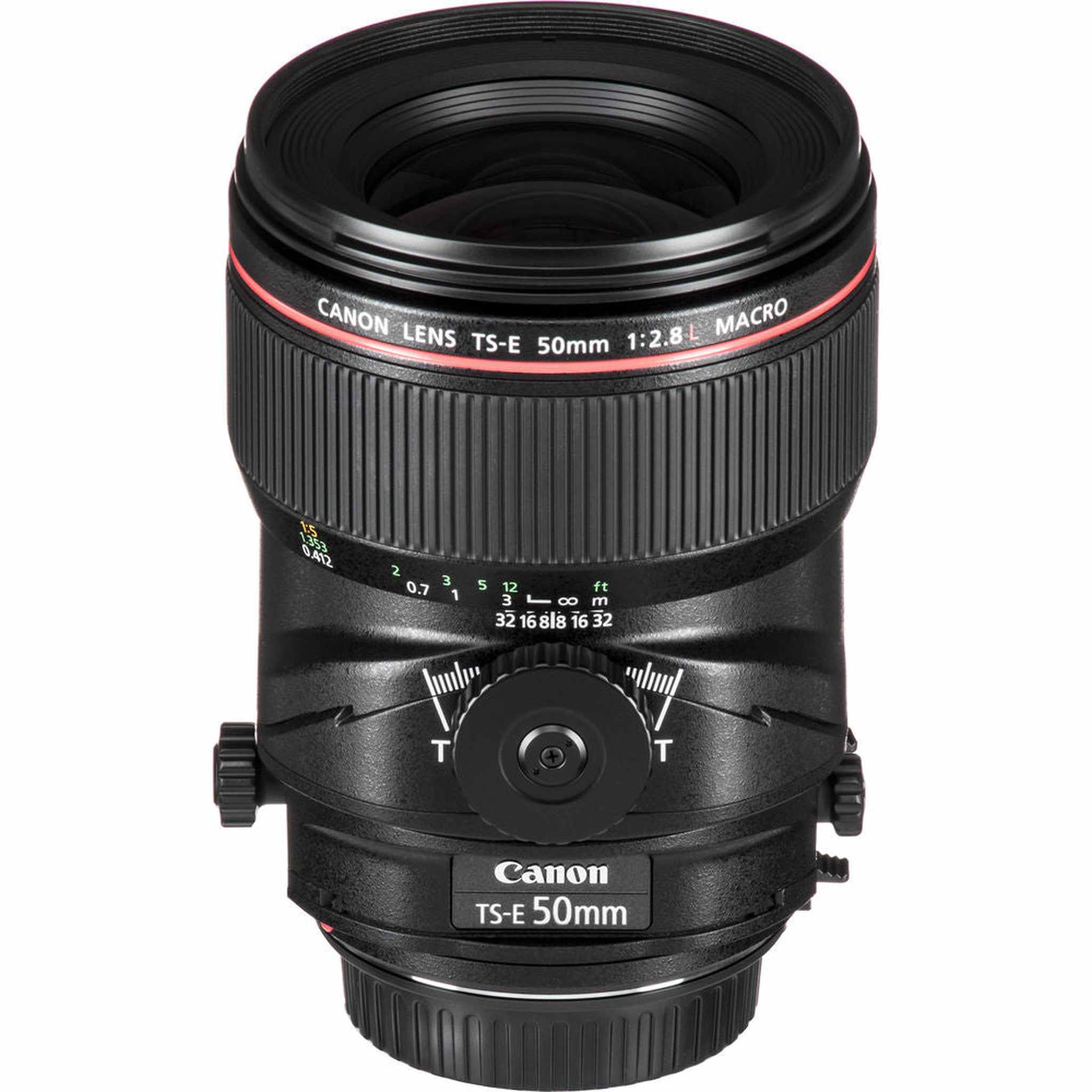 Canon TS-E 50mm f/2.8L Macro Tilt-Shift Lens with BONUS 128GB Memory Card and Canon Carrying Case Combo Special Intl Model Canon