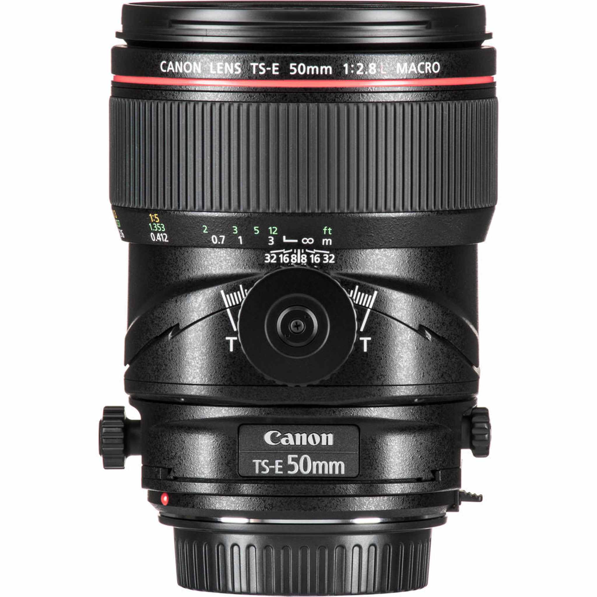 Canon TS-E 50mm f/2.8L Macro Tilt-Shift Lens with BONUS 128GB Memory Card and Canon Carrying Case Combo Special Intl Model Canon