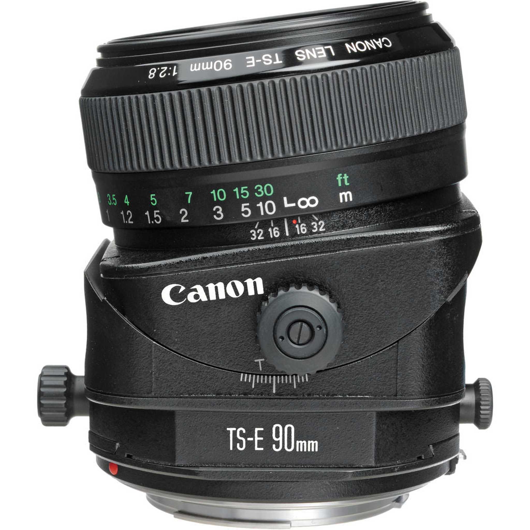 Canon TS-E 90mm f/2.8 Tilt-Shift Lens with BONUS Bundle | Memory | Backpack | Monopod | Cleaning Kit | Intl Model Canon