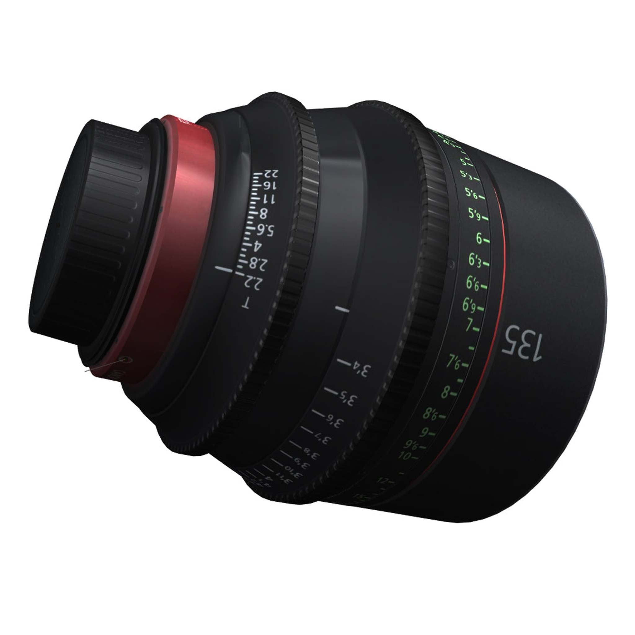 Canon CN-E 135mm T2.2 L F Cinema Prime Lens EF Mount Canon