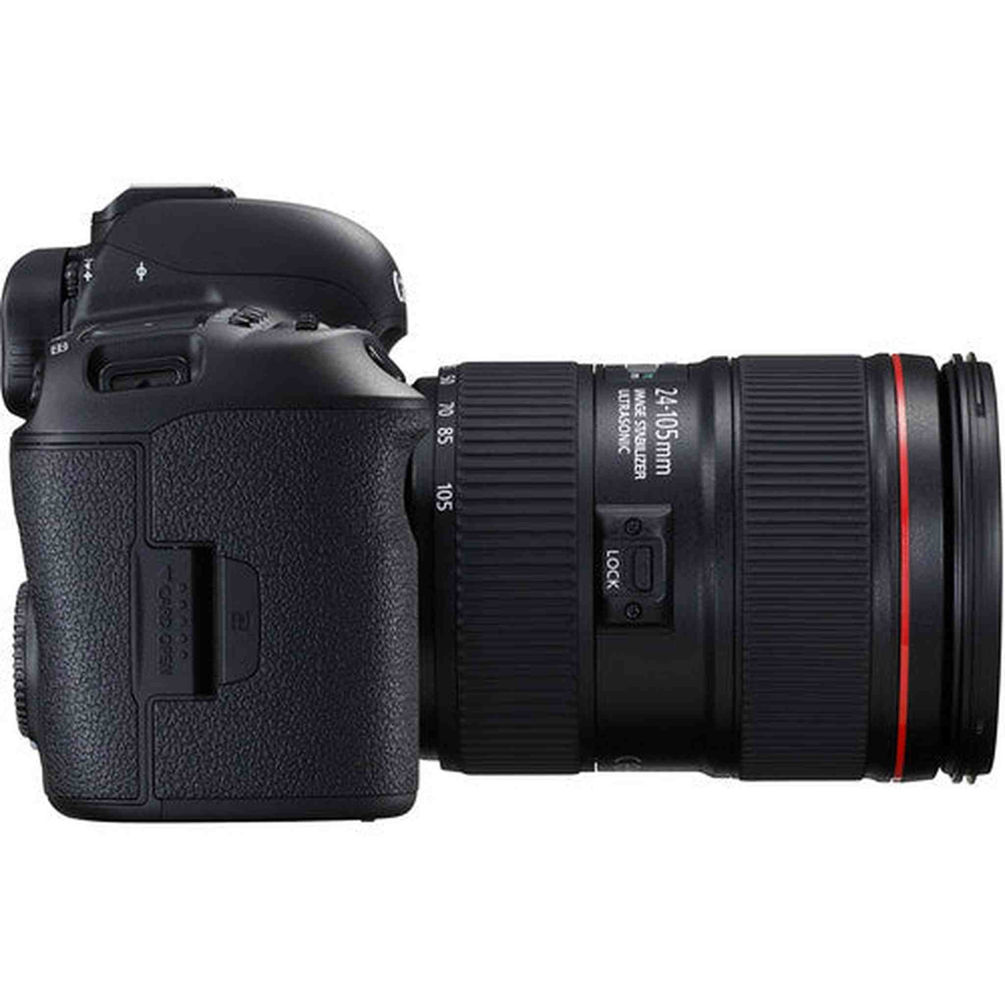 Canon EOS 5D Mark IV Full Frame Digital SLR Camera EF 24-105mm f/4L is II USM Lens Kit Canon