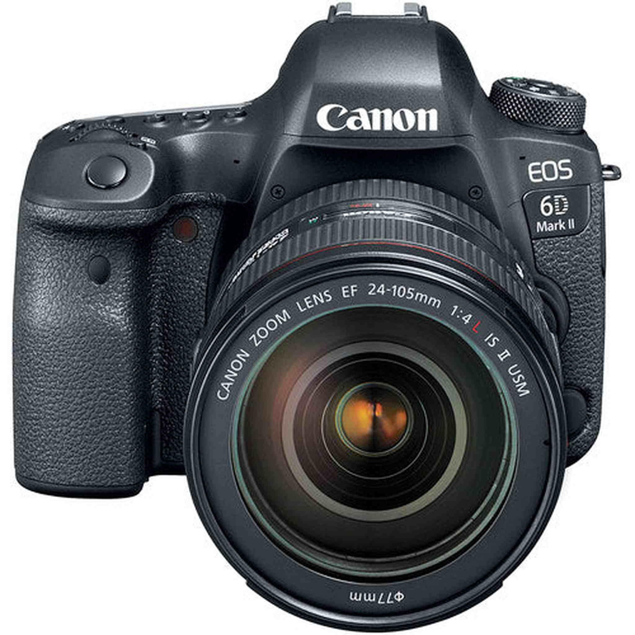 Canon EOS 6D Mark II DSLR Camera with EF 24-105mm USM Lens - WiFi Enabled Canon