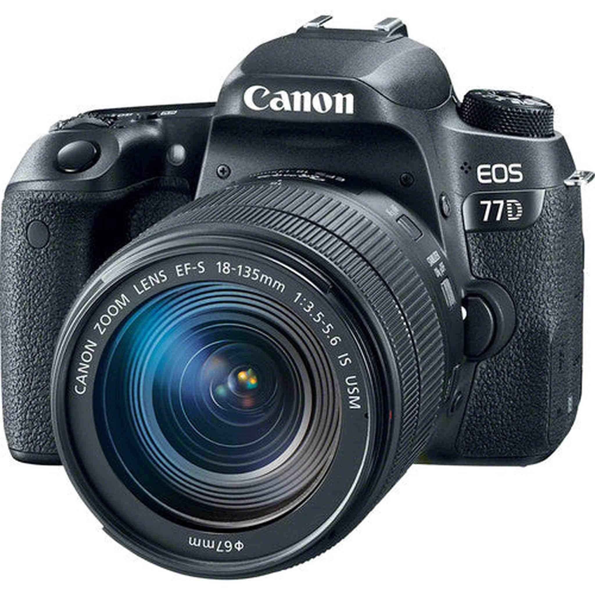 Canon EOS 77D EF-S 18-135 IS USM Kit International Model Canon