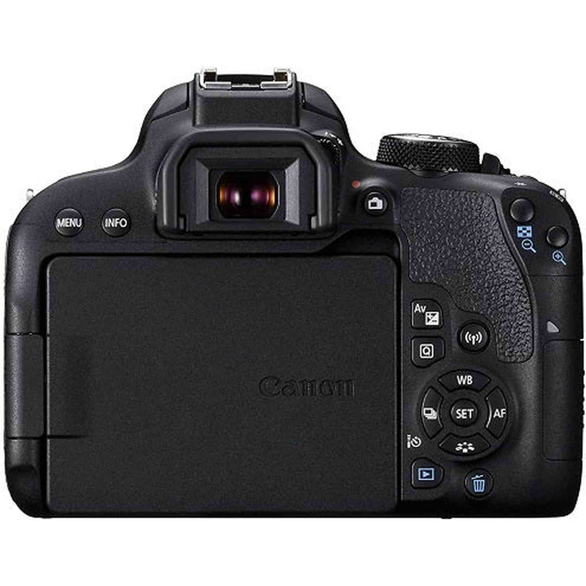 Canon EOS 800D Digital SLR with 18-55 IS STM Lens Black International Model No Warranty Canon