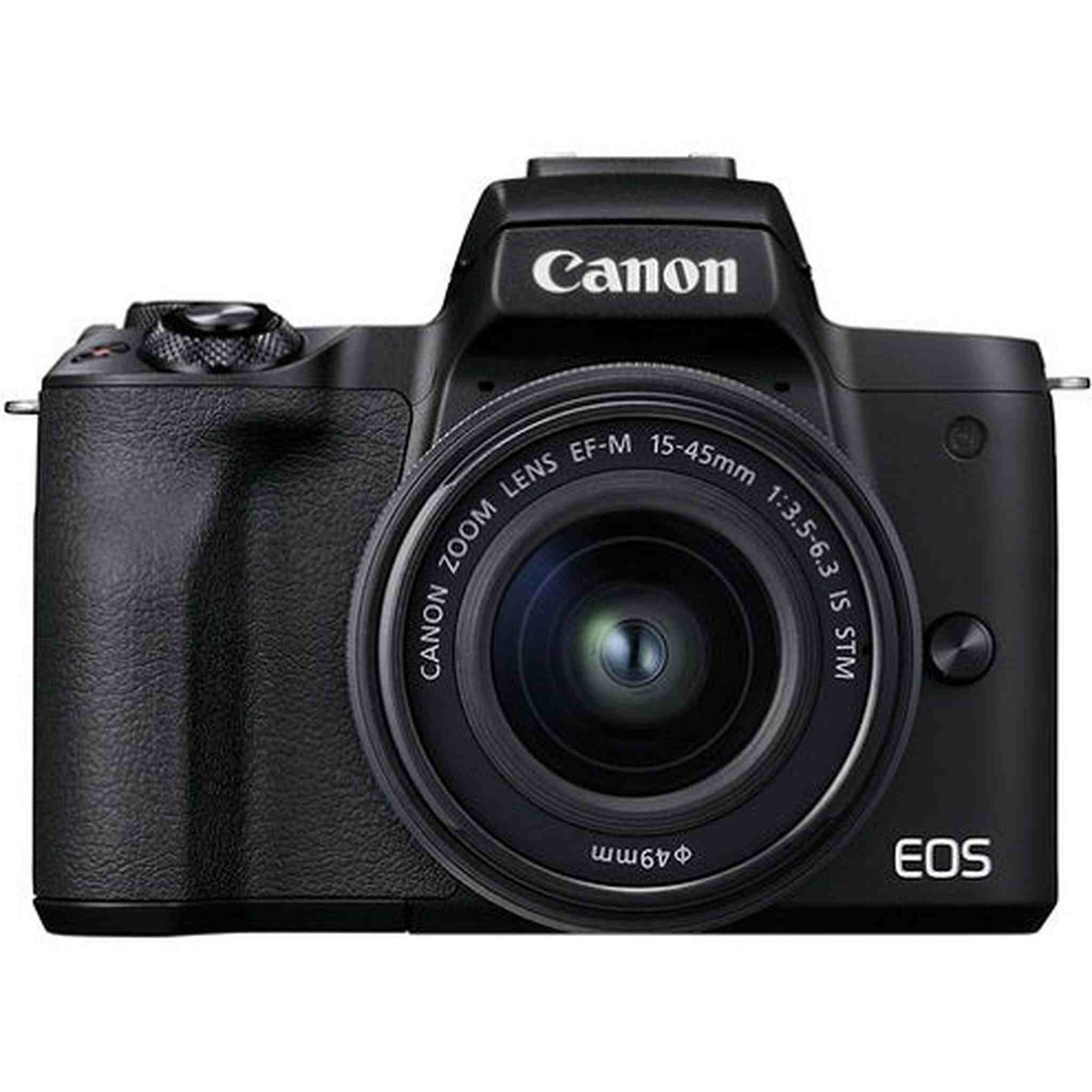 Canon EOS M50 Mark II + EF-M 15-45mm is STM Kit Black Canon