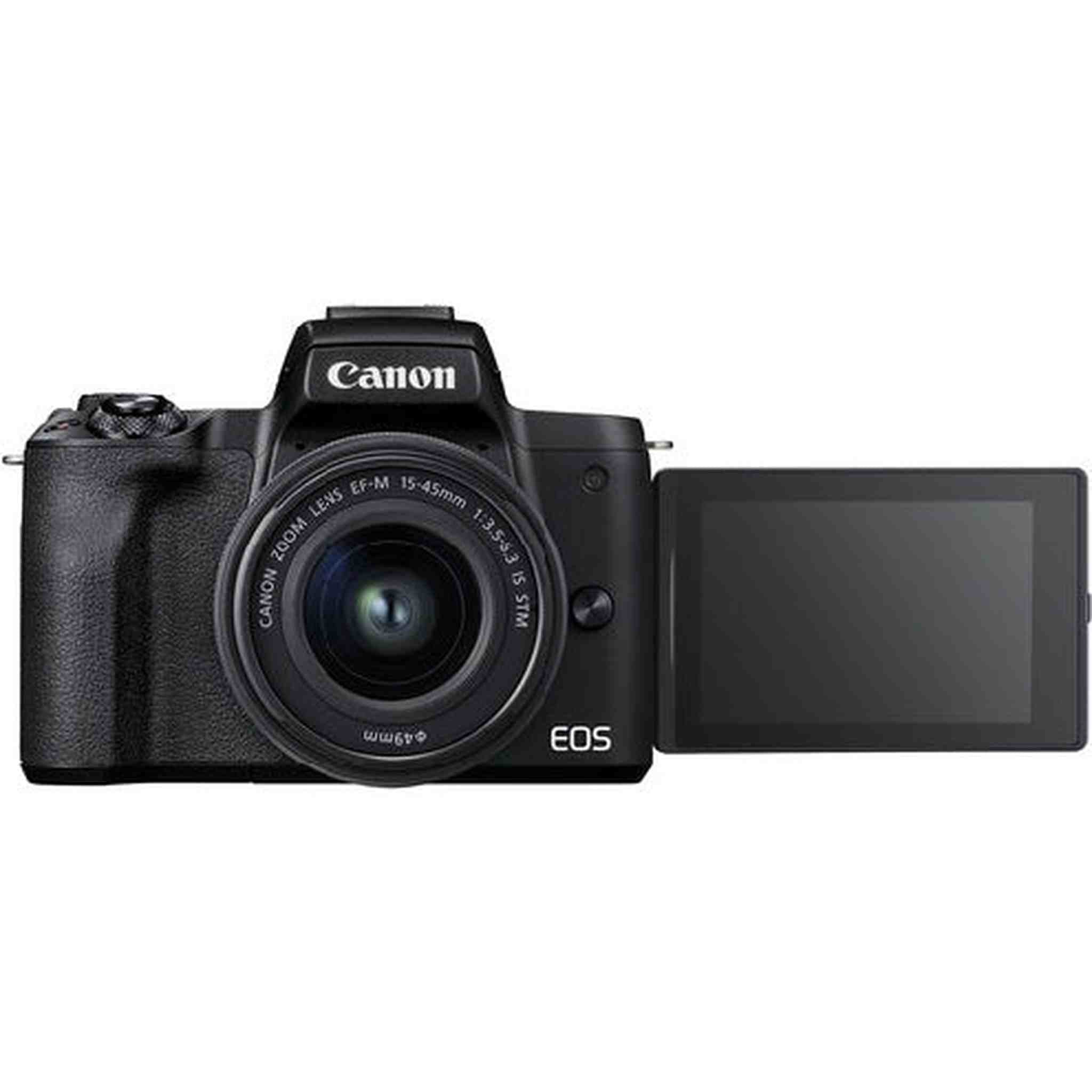 Canon EOS M50 Mark II + EF-M 15-45mm is STM Kit Black Canon