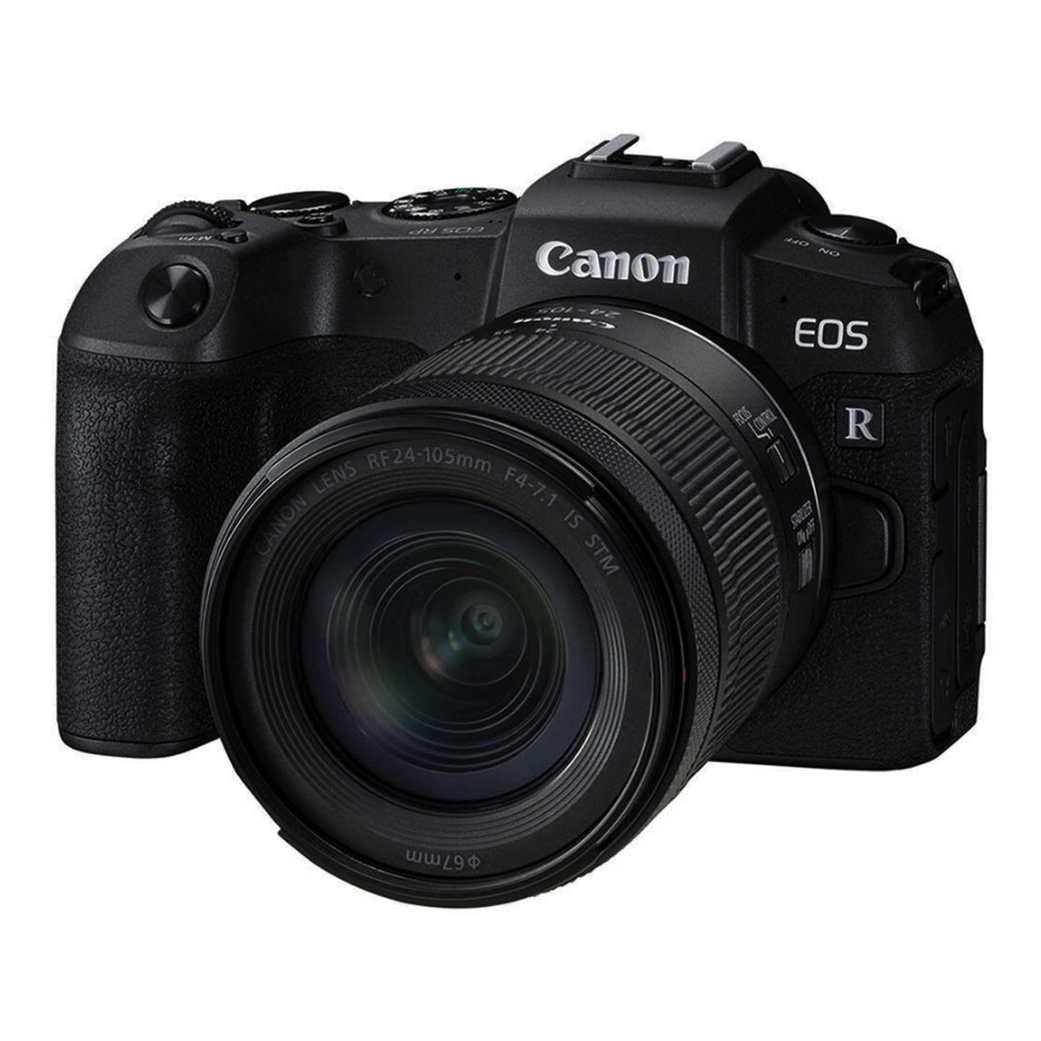 Canon EOS RP Full-Frame Mirrorless Interchangeable Lens Camera + RF24-105mm Lens F4-7.1 IS STM Lens Canon