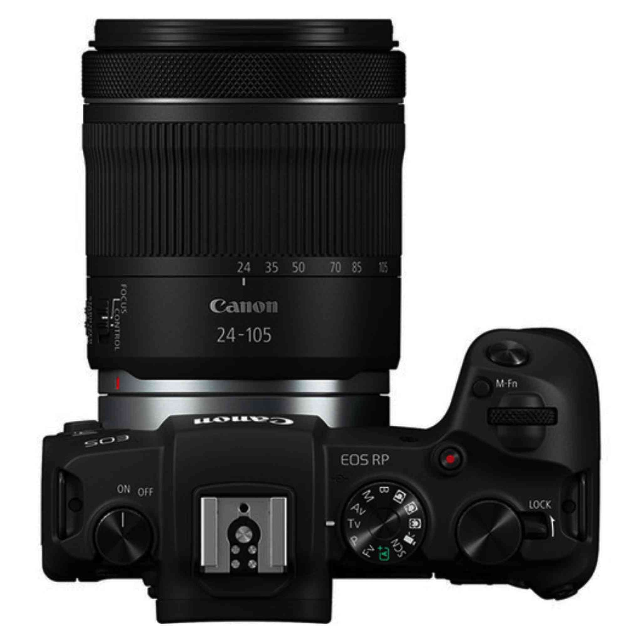 Canon EOS RP Full-Frame Mirrorless Interchangeable Lens Camera + RF24-105mm Lens F4-7.1 IS STM Lens Canon